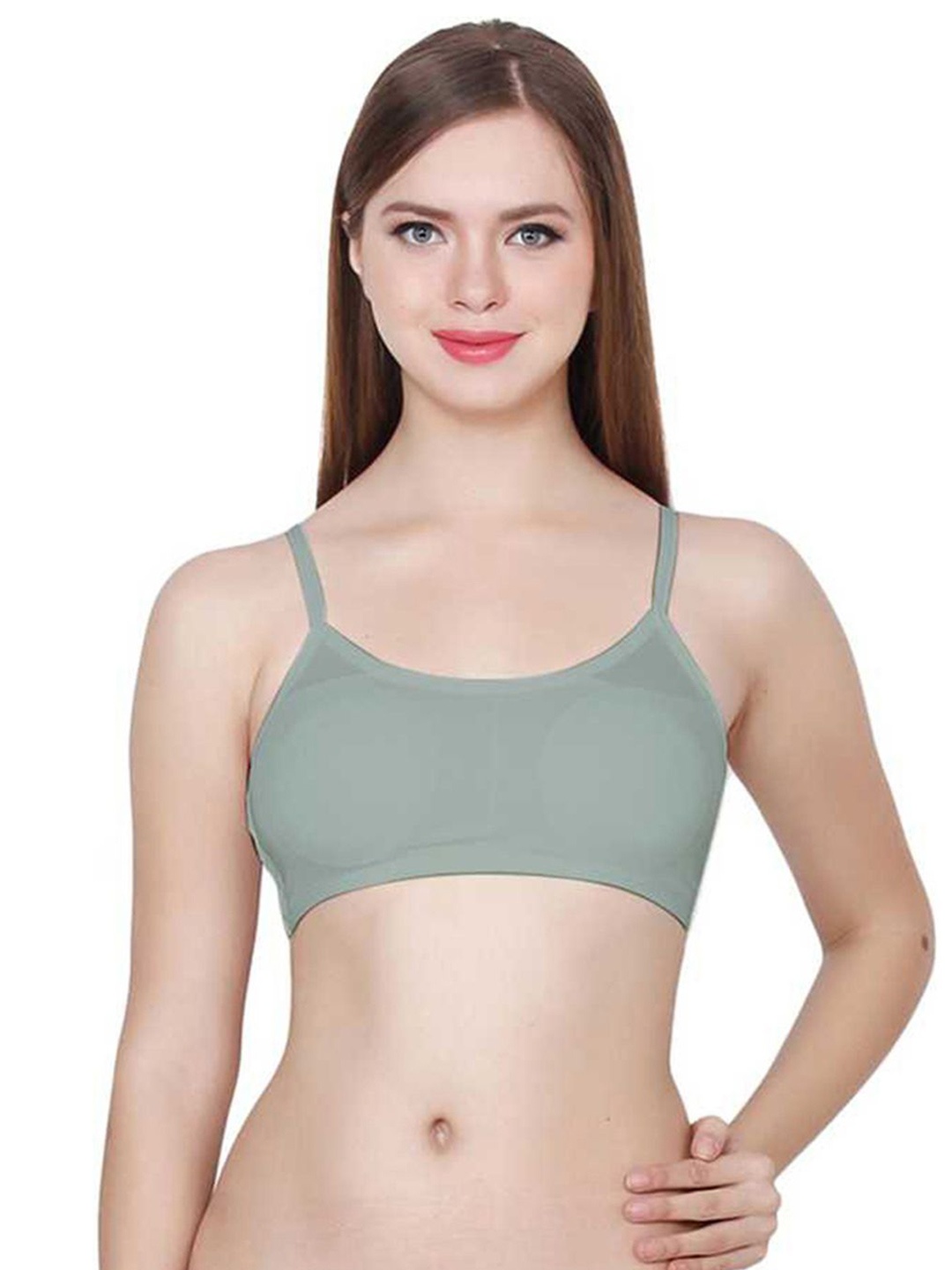 

INDIROCKS Bra Full Coverage Underwired Lightly Padded, Grey