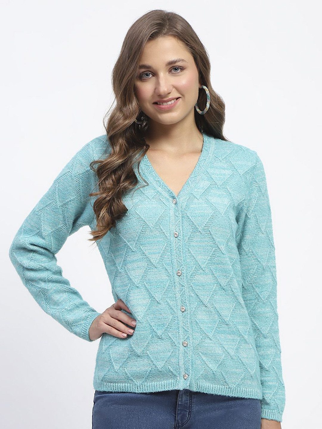 

Madame Women Cardigan, Blue