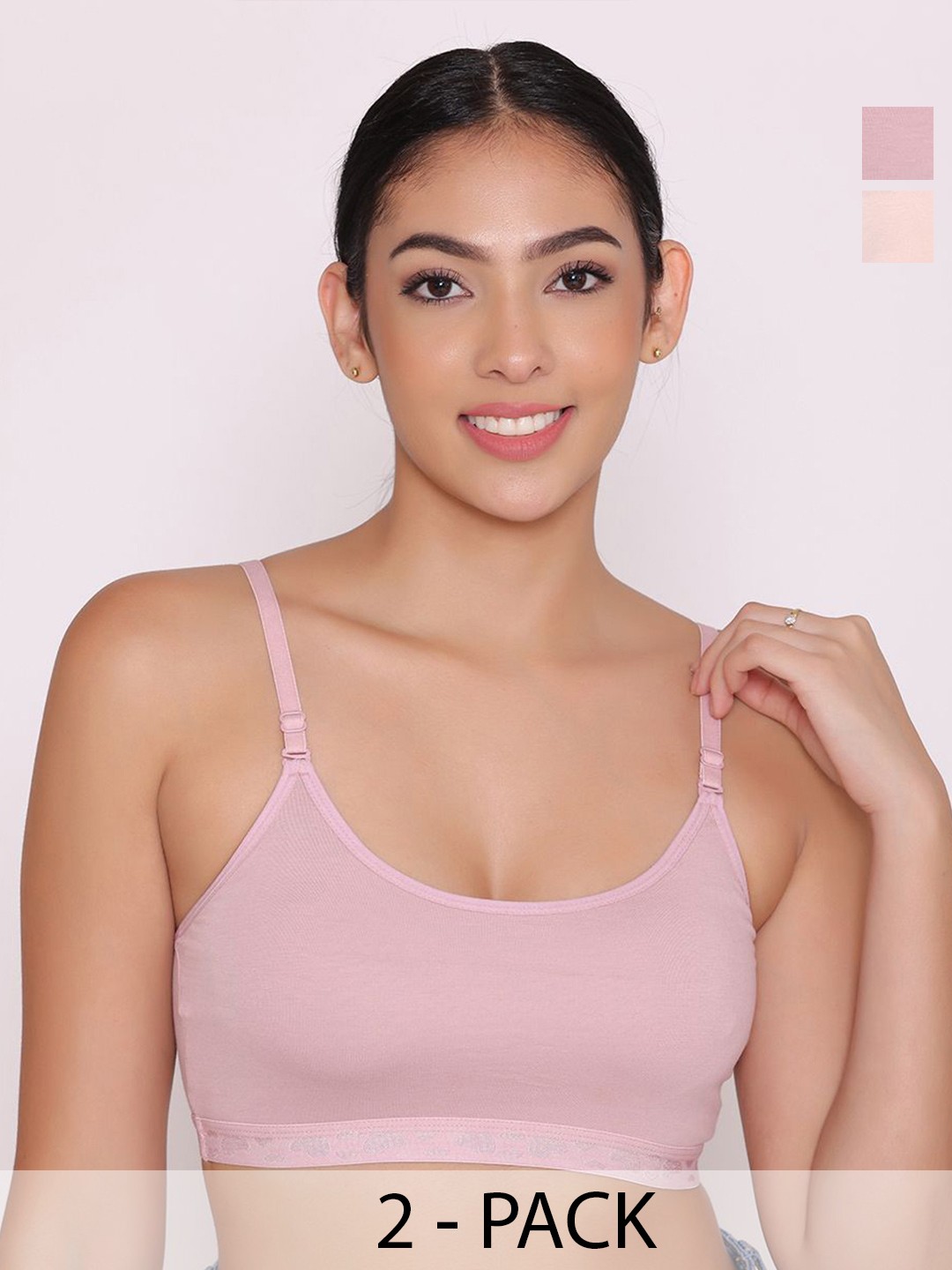 

INKURV Bra Full Coverage, Pink