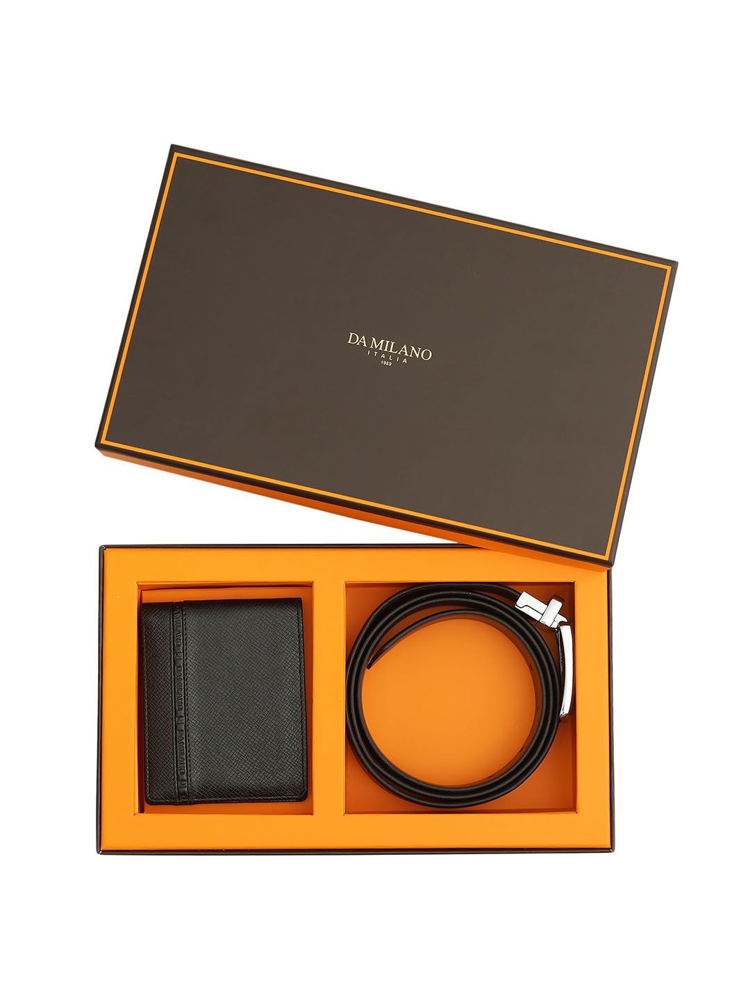 

Da Milano Men Accessory Gift Set of, Black