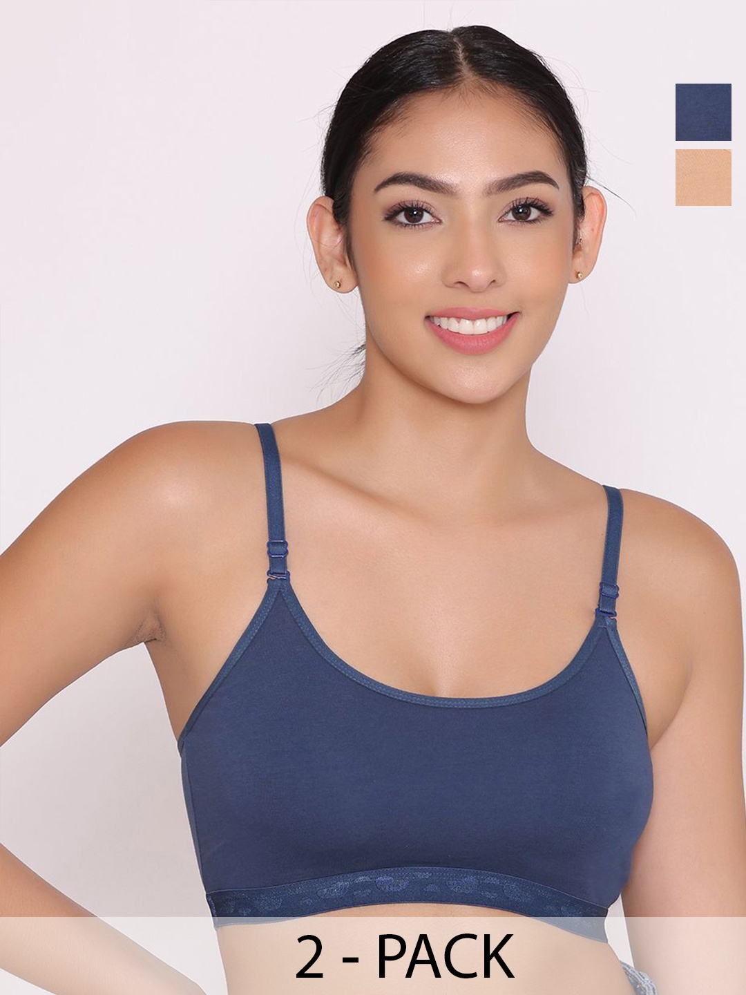 

INKURV Bra Full Coverage, Blue