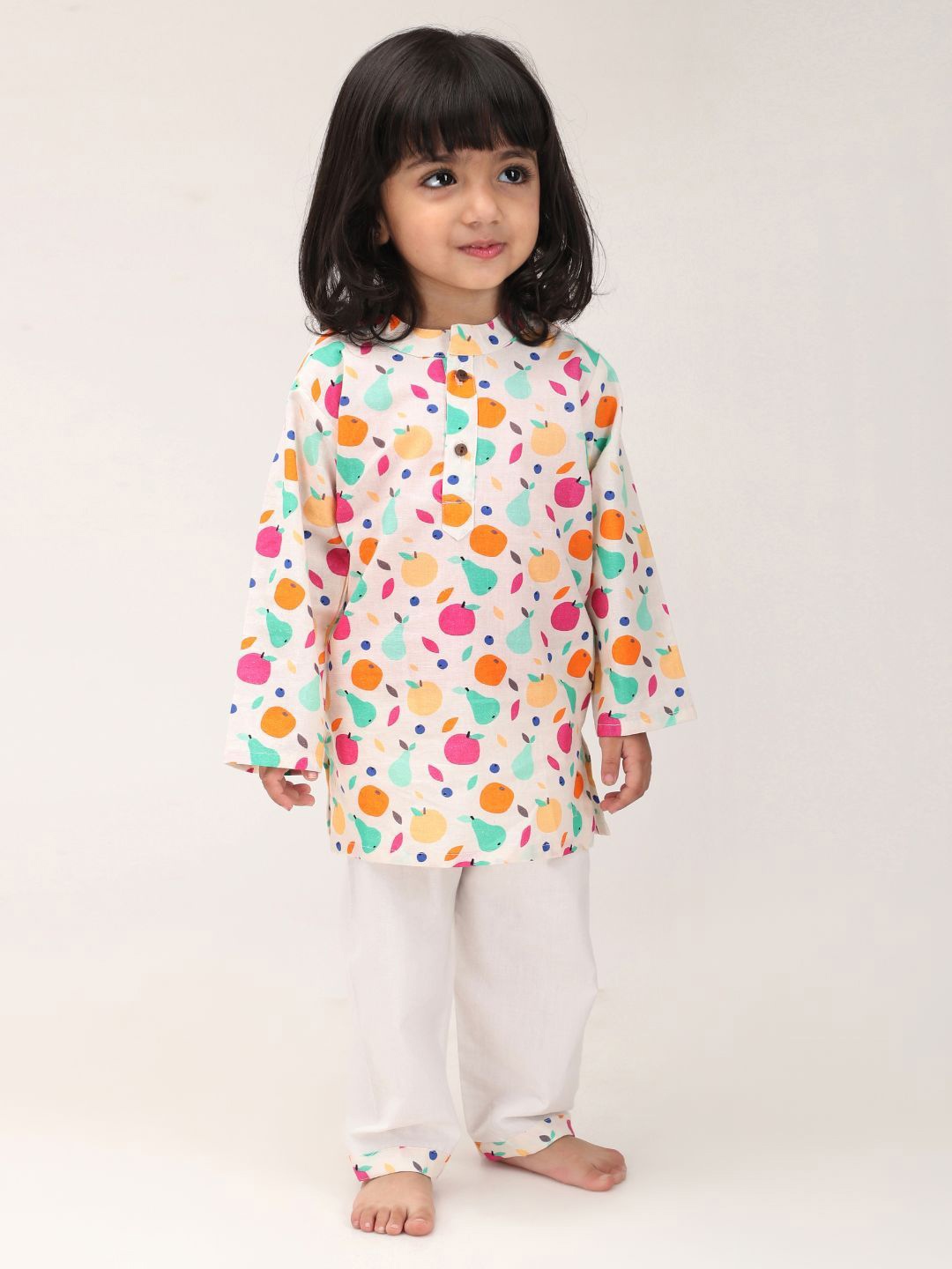 

MAMA AND PEACHES Unisex Kids Pyjamas, White