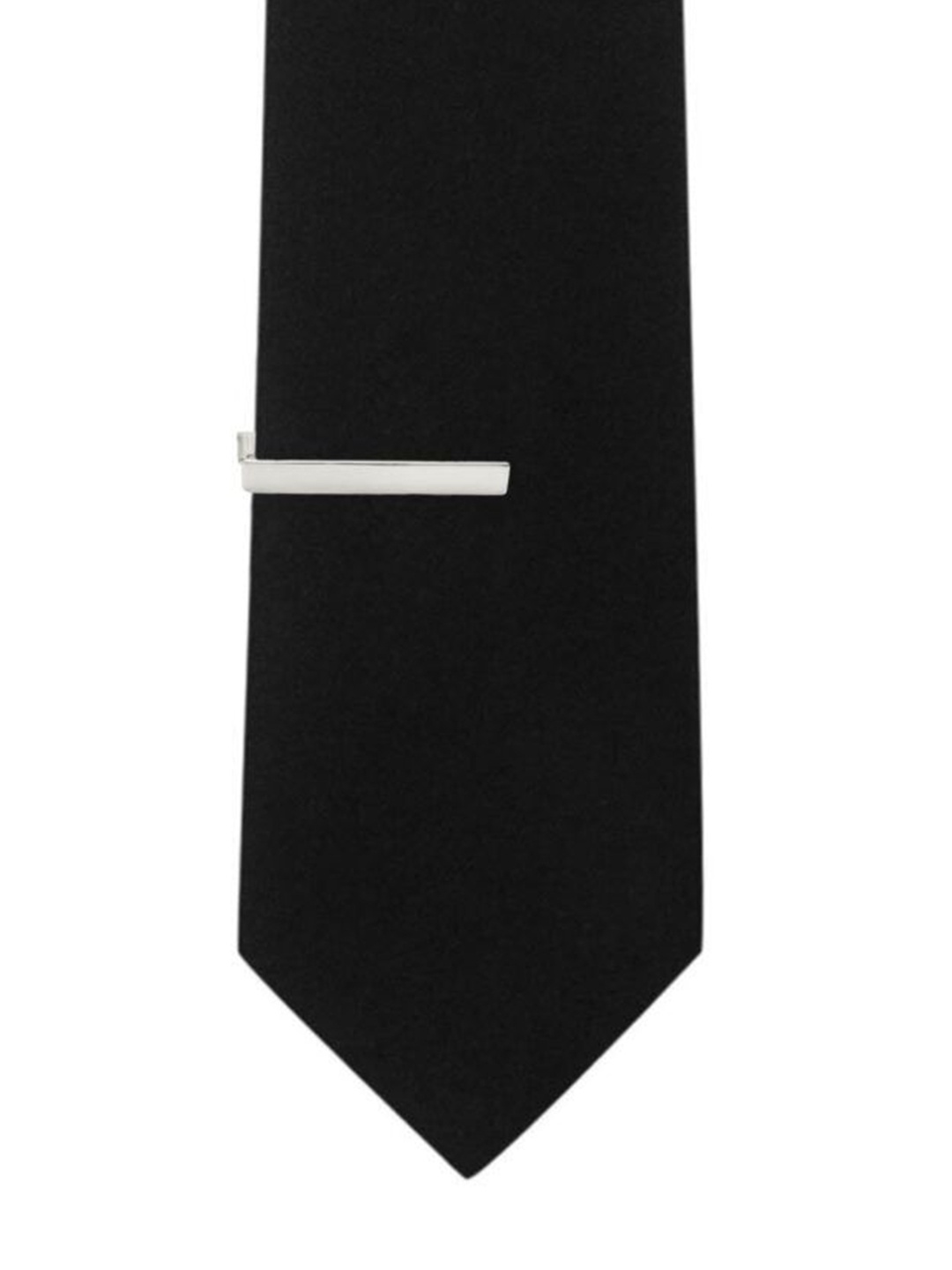 

The Tie Hub Men Silver Executive Clasp Tie Bar Brooch