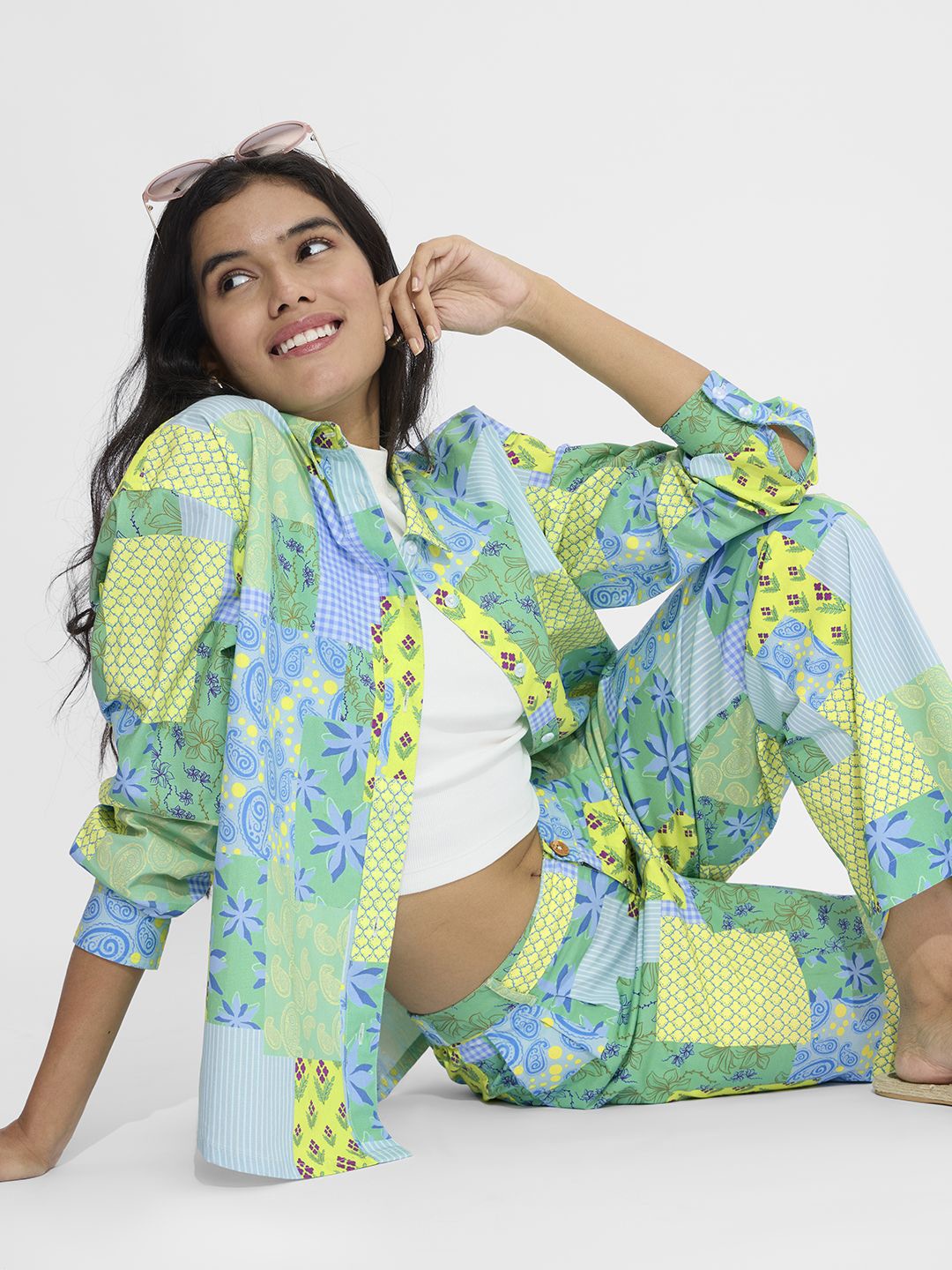 

The Souled Store Women Opaque Printed Casual Shirt, Multi