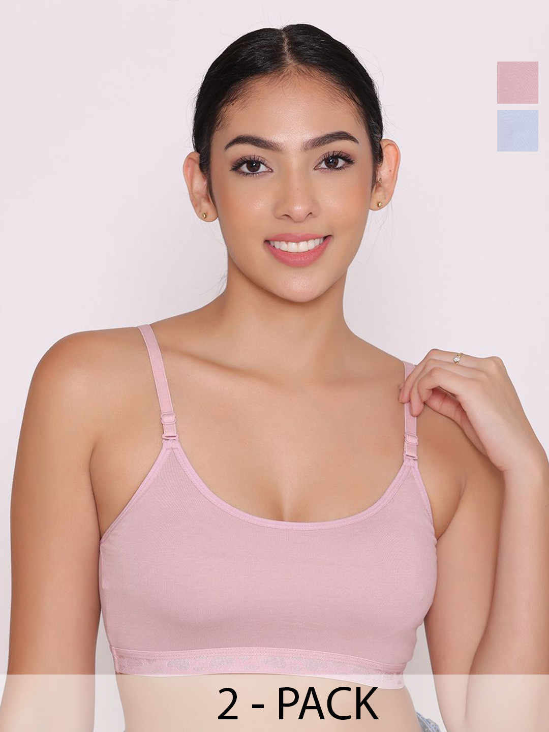 

INKURV Bra Full Coverage, Pink