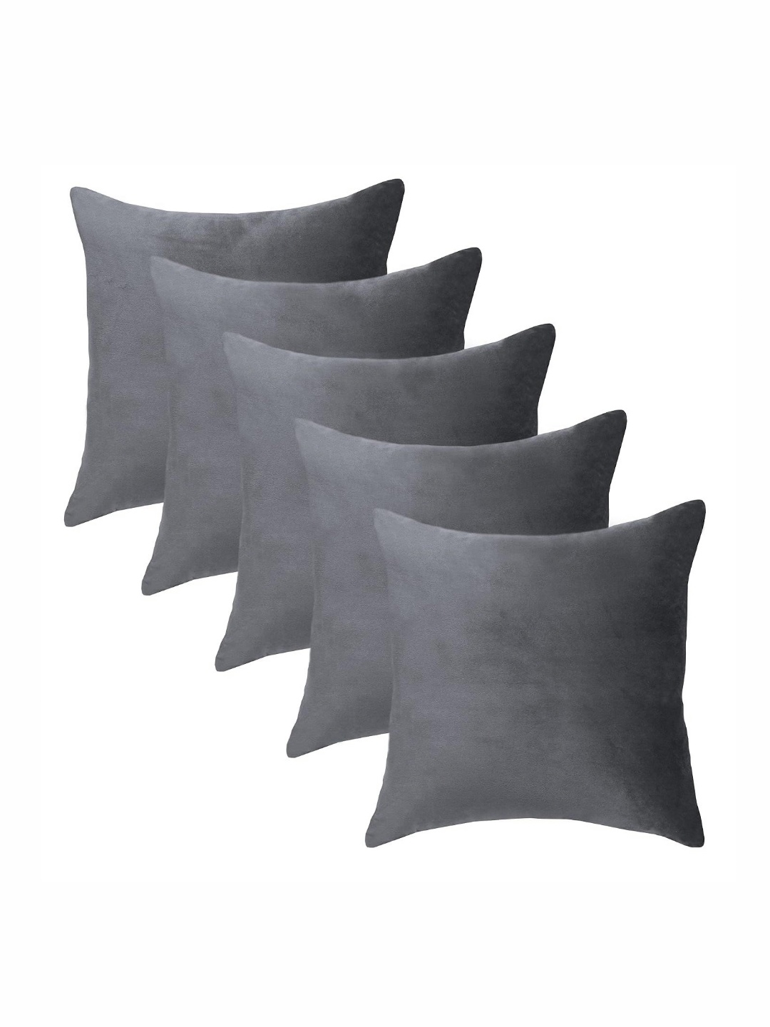 

RRC Grey 5 Pieces Square Cushion Covers