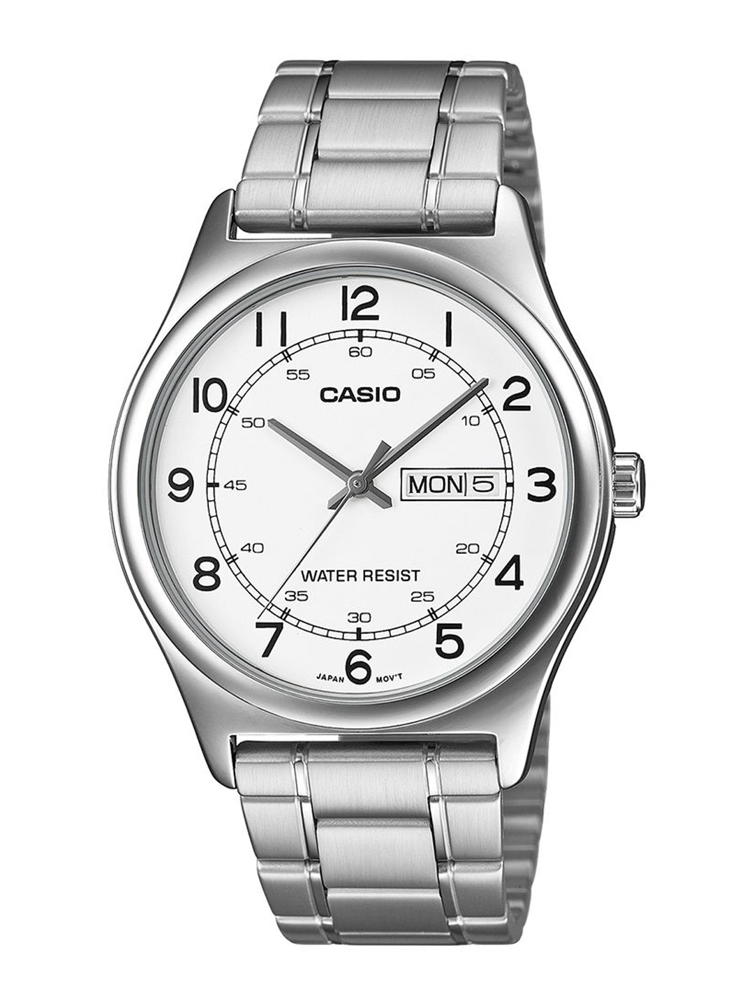 

CASIO Men Dial & Stainless Steel Cuff Straps Analogue Watch A2316, White