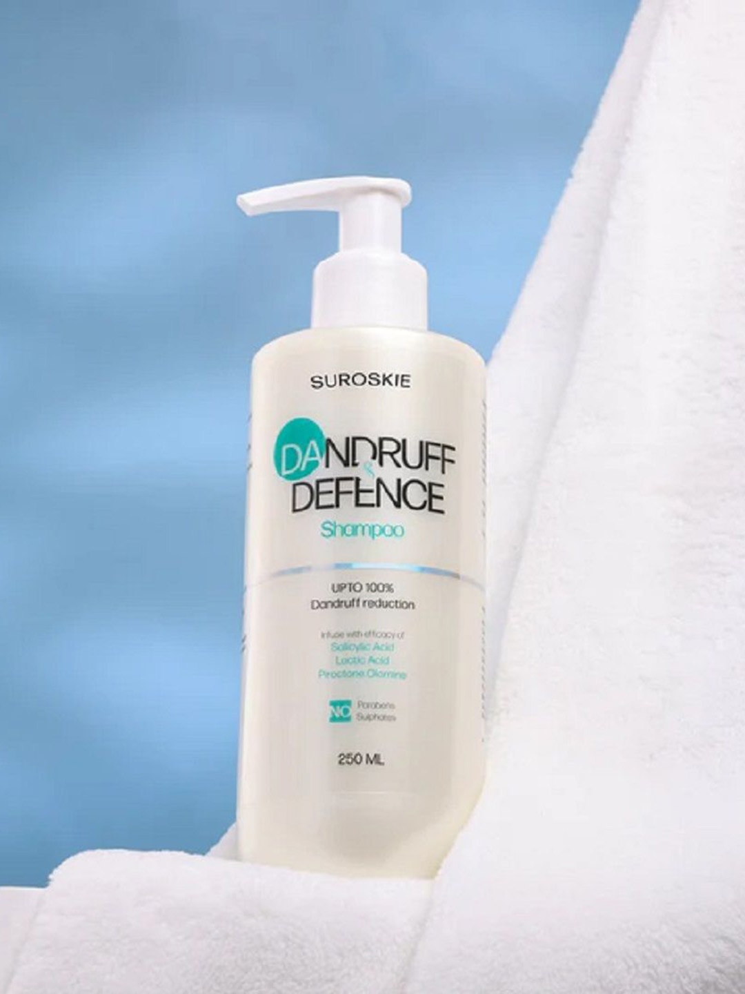 

SUROSKIE Dandruff Defence Shampoo-250ml, White