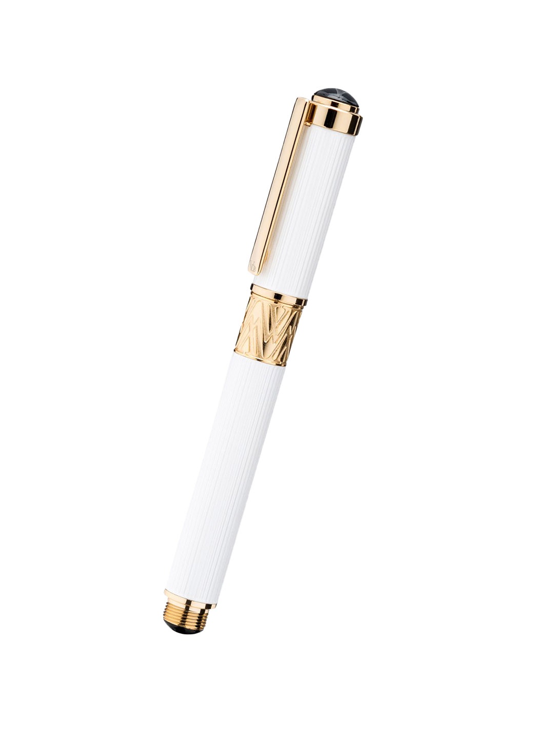 

VANDERBILT NEW YORK Saratoga Springs Rollber Ball Pen, White