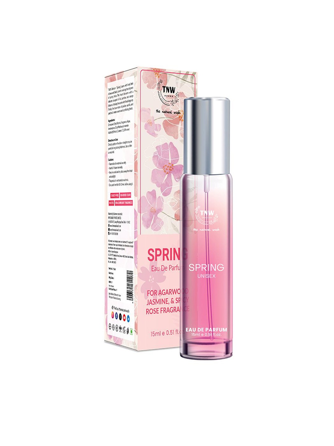 

TNW the natural wash Spring Eau De Parfum - 15ml, Off white