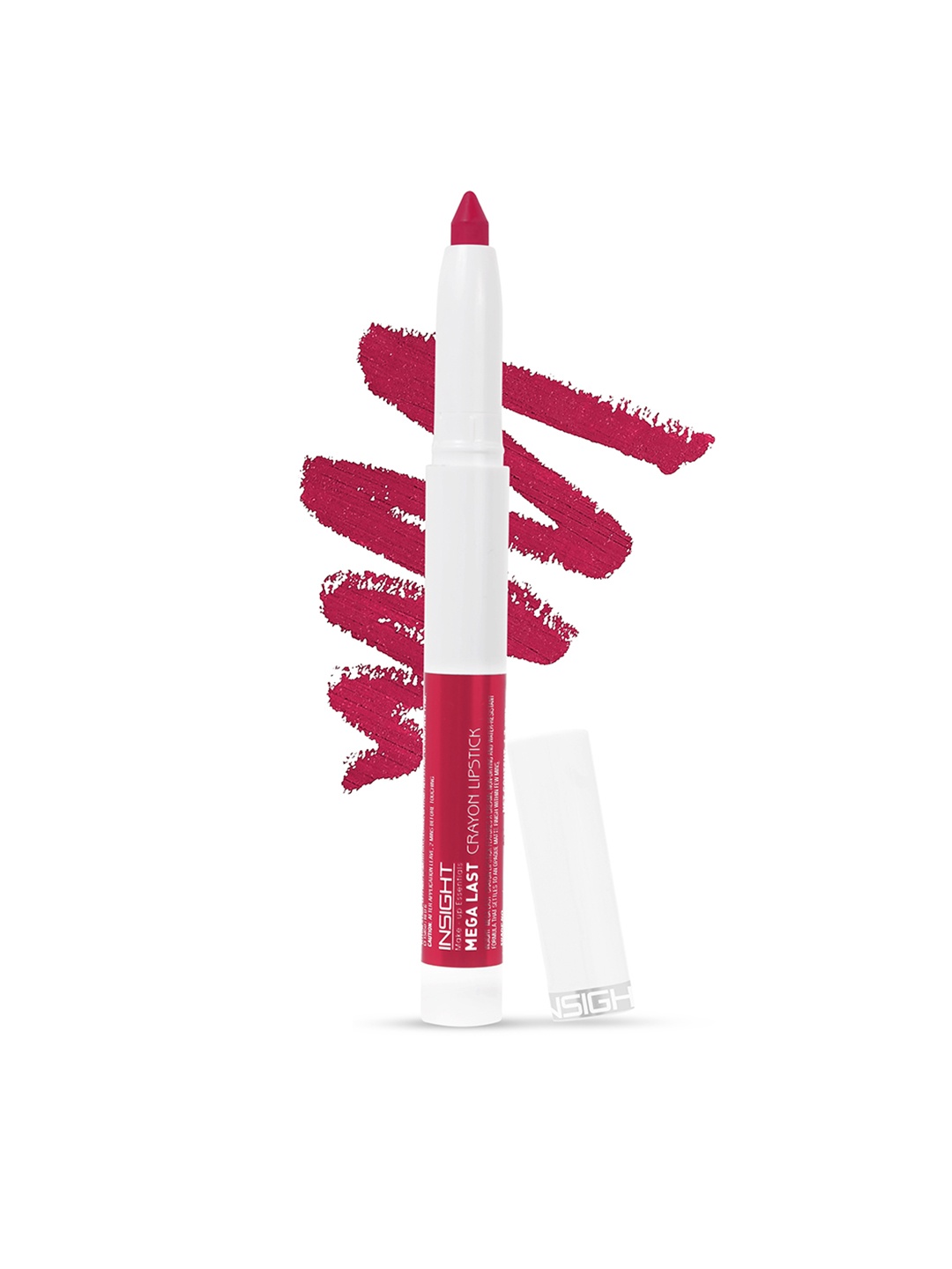 

Insight Cosmetics Mega Last Crayon Lipstick - 1.3g, Pink