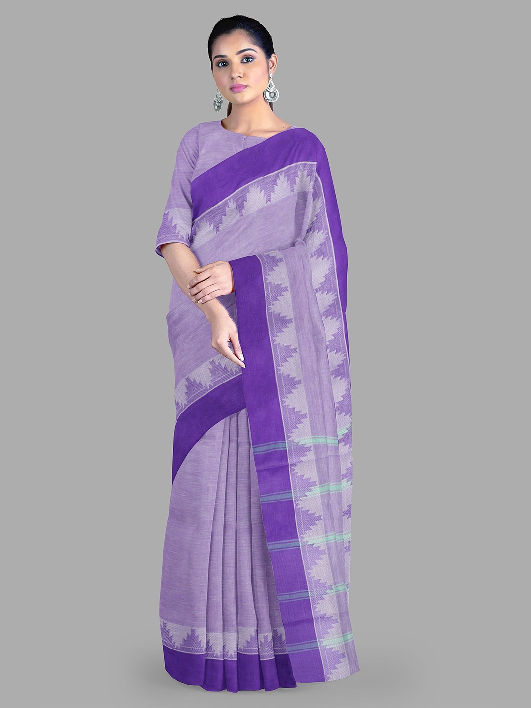 

The Chennai Silks Narayan Peth Saree, Purple