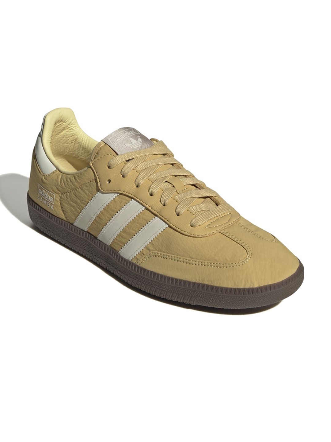 

ADIDAS Originals SAMBA Men Striped Lace-Ups Sneakers, Beige