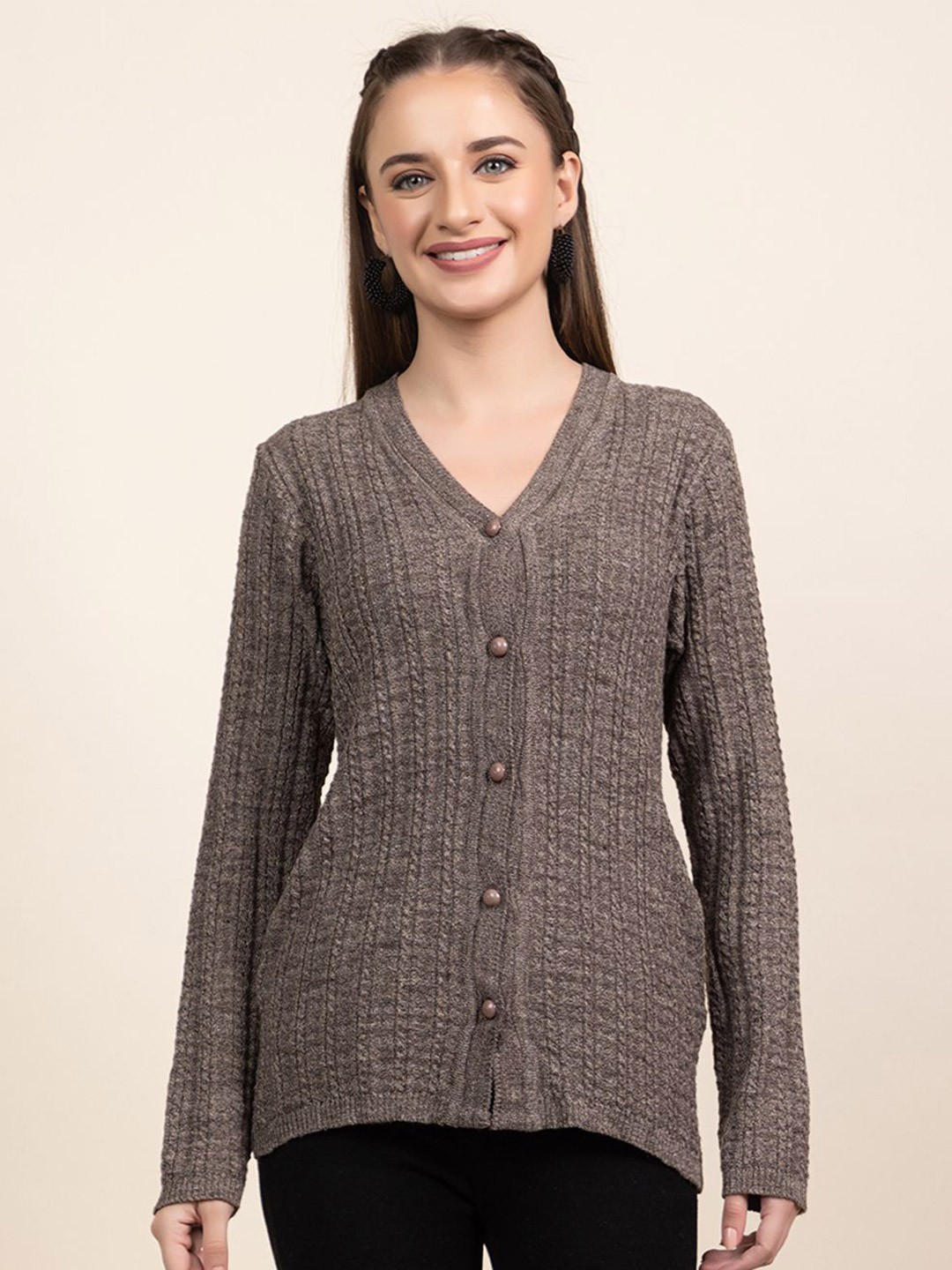 

Anouk Women Cardigan, Brown