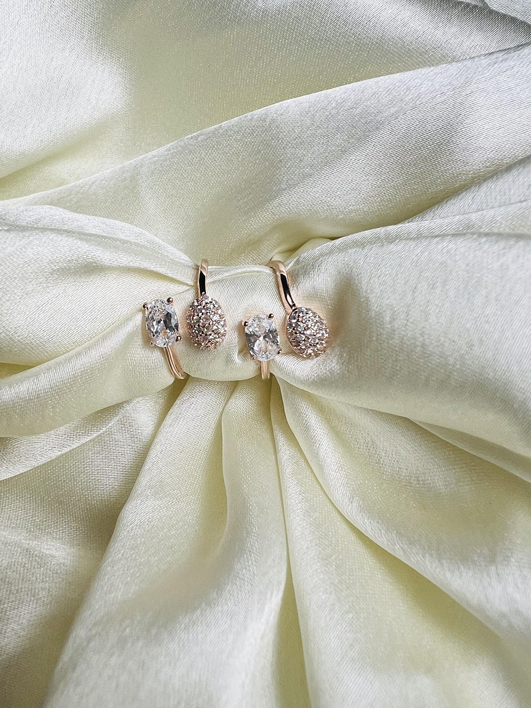 

Arte Jewels Rose Gold-Plated Toe Rings