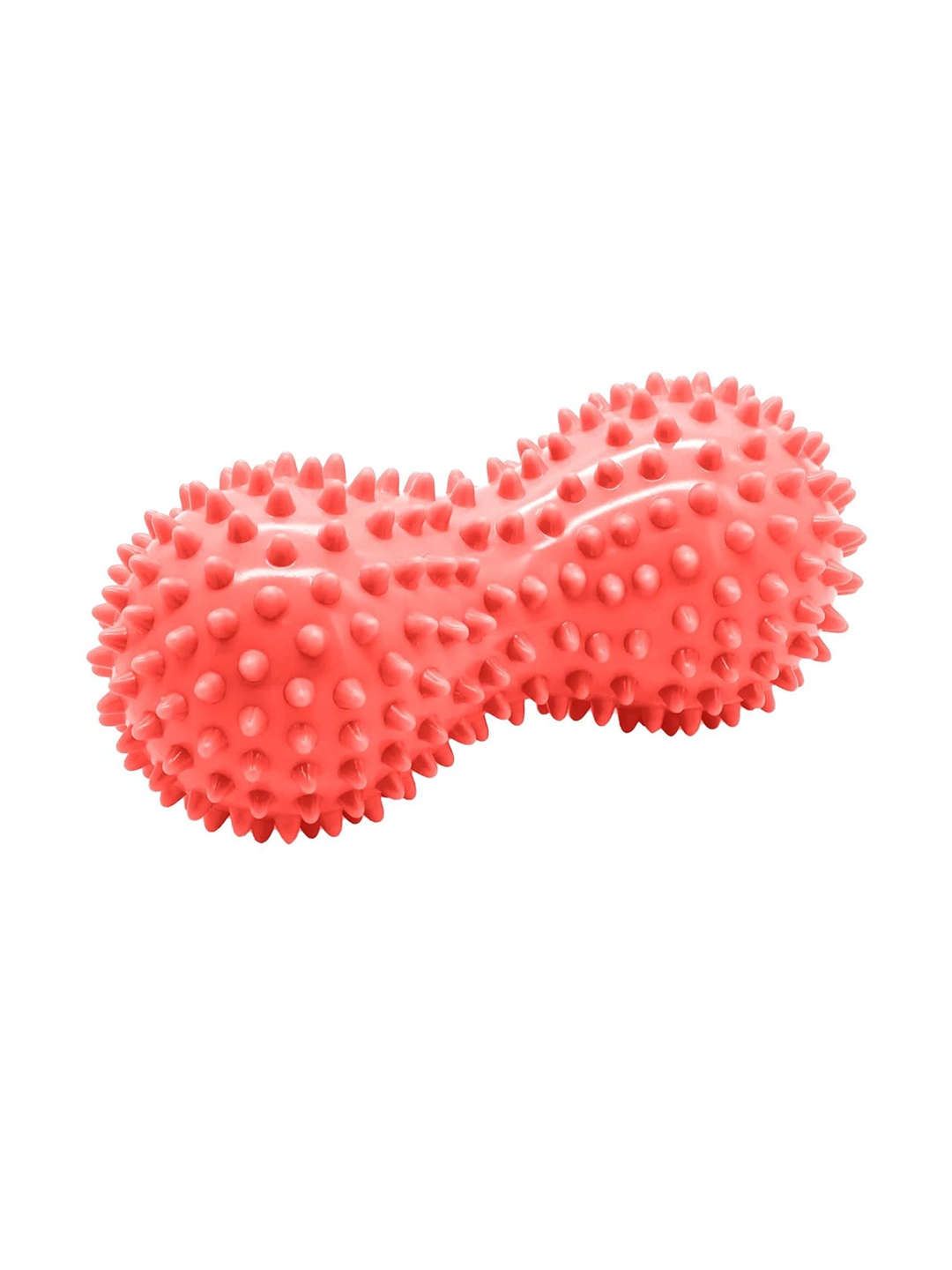 

STRAUSS Peanut Spiky Lacrosse Ball Massager, Red