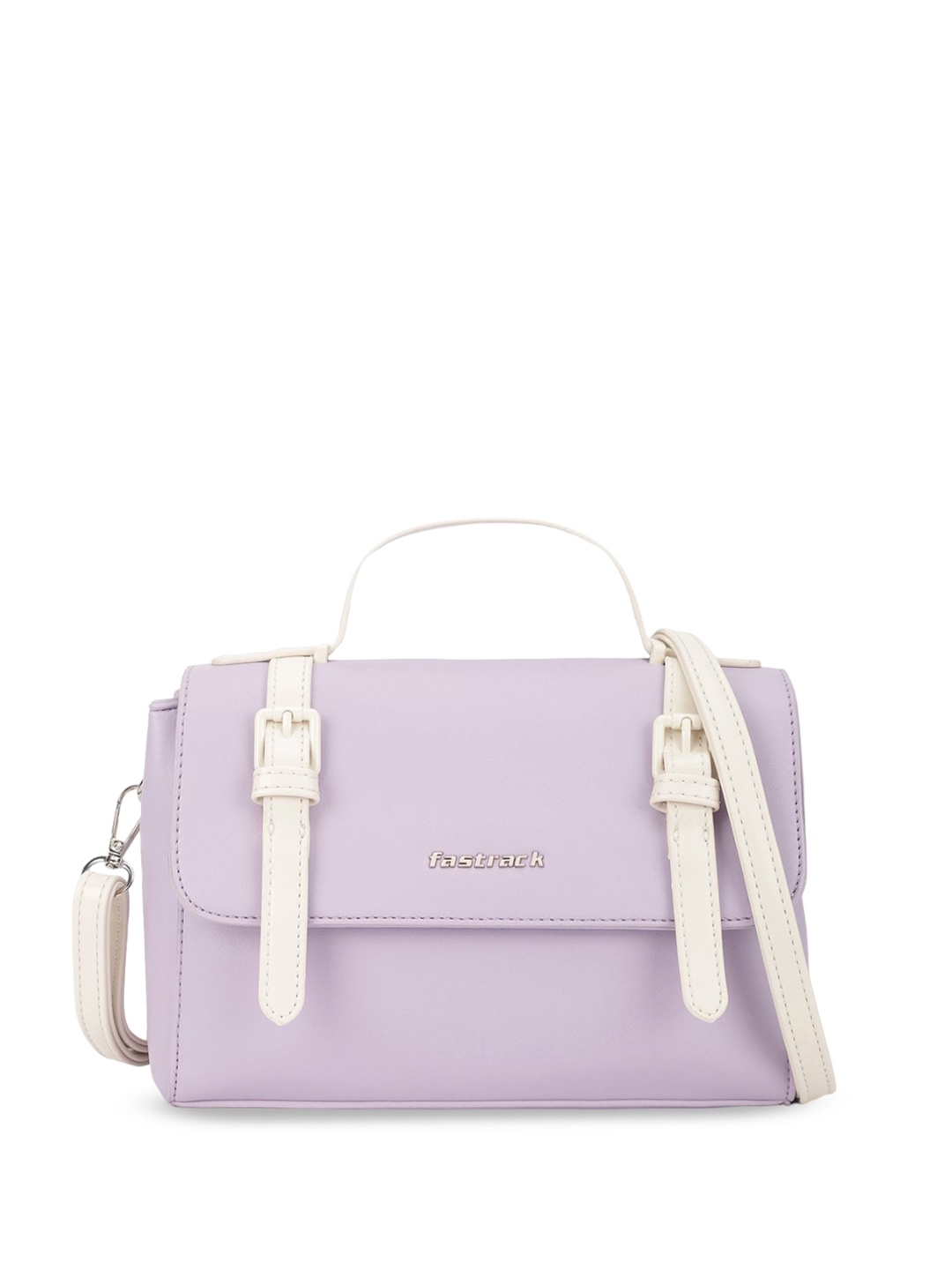 

Fastrack PU Structured Satchel, Purple