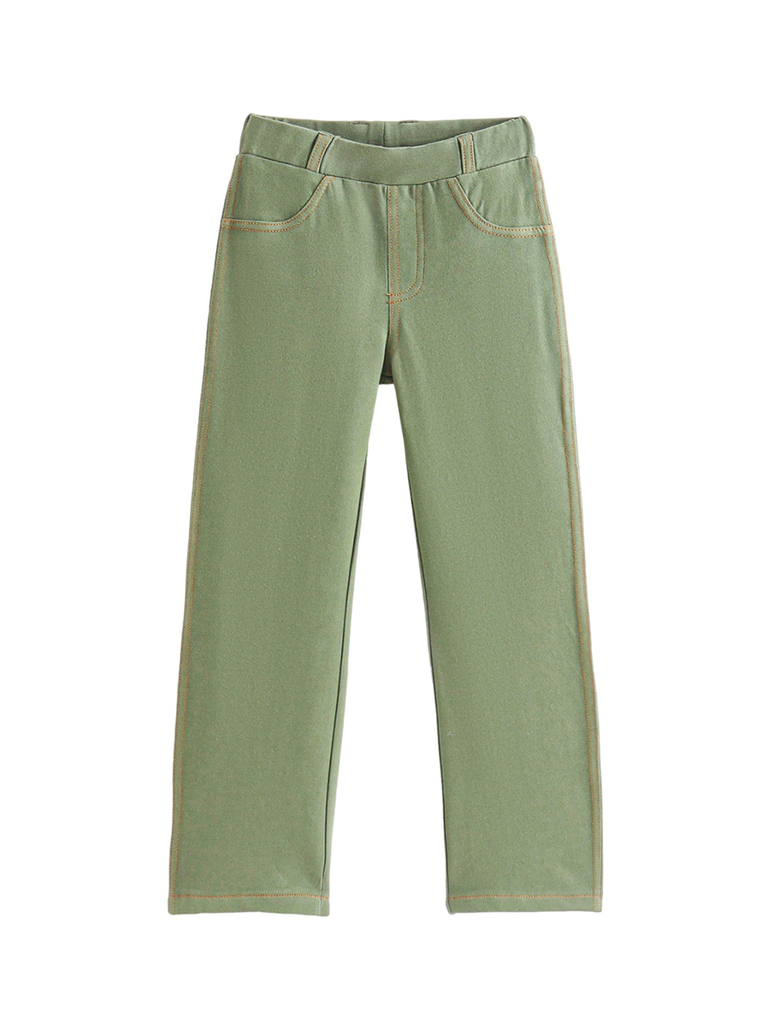 

Honeyhap Girls Skinny Fit Jeans, Green