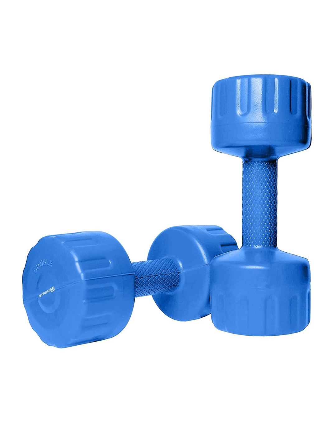 

STRAUSS Pack Of 2 Dumbbells Set 2 kg Each, Blue