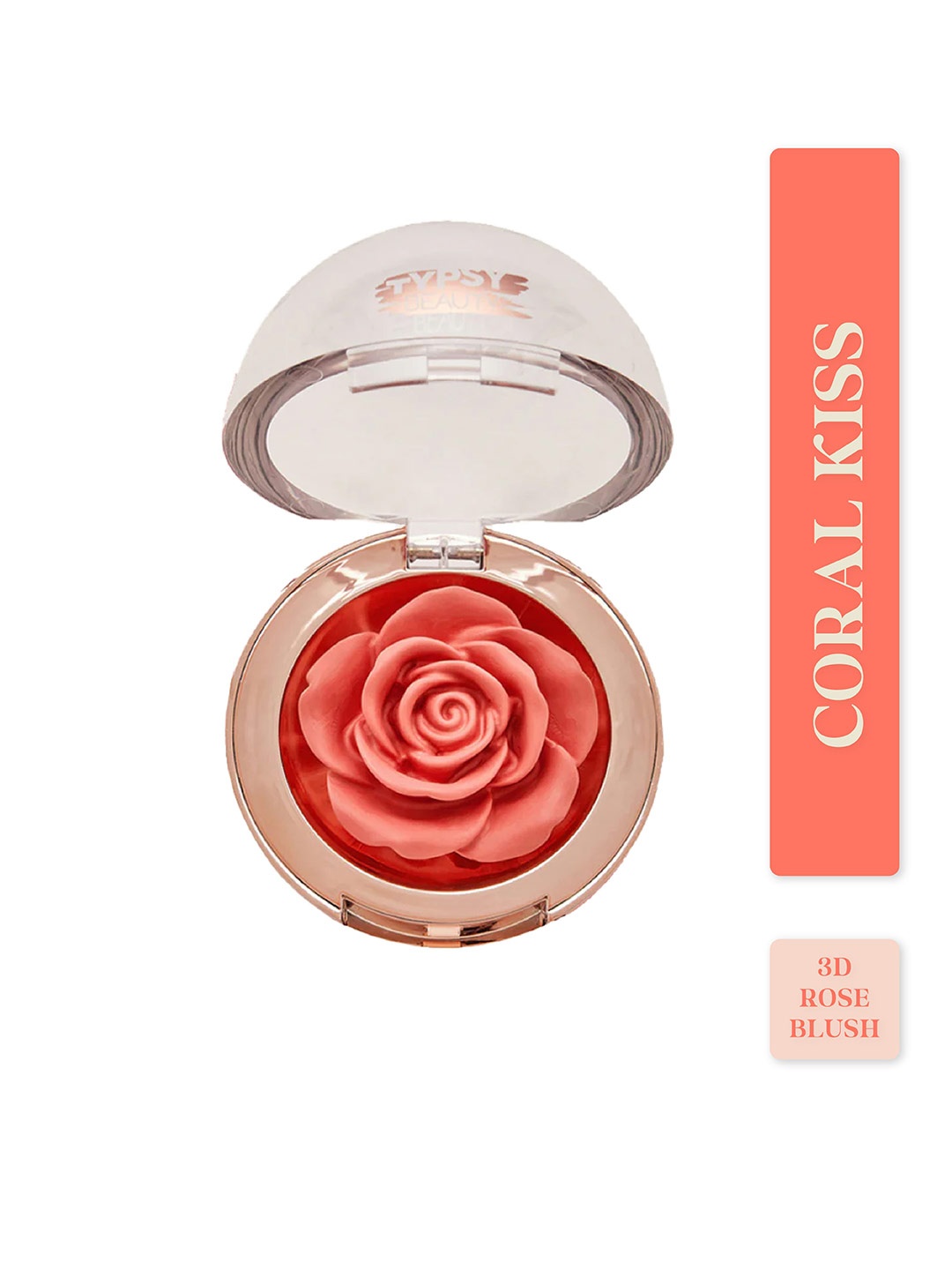 

Typsy Beauty Enchanted Garden Rose 3D Cream Blush 5 g - Coral Kiss 01