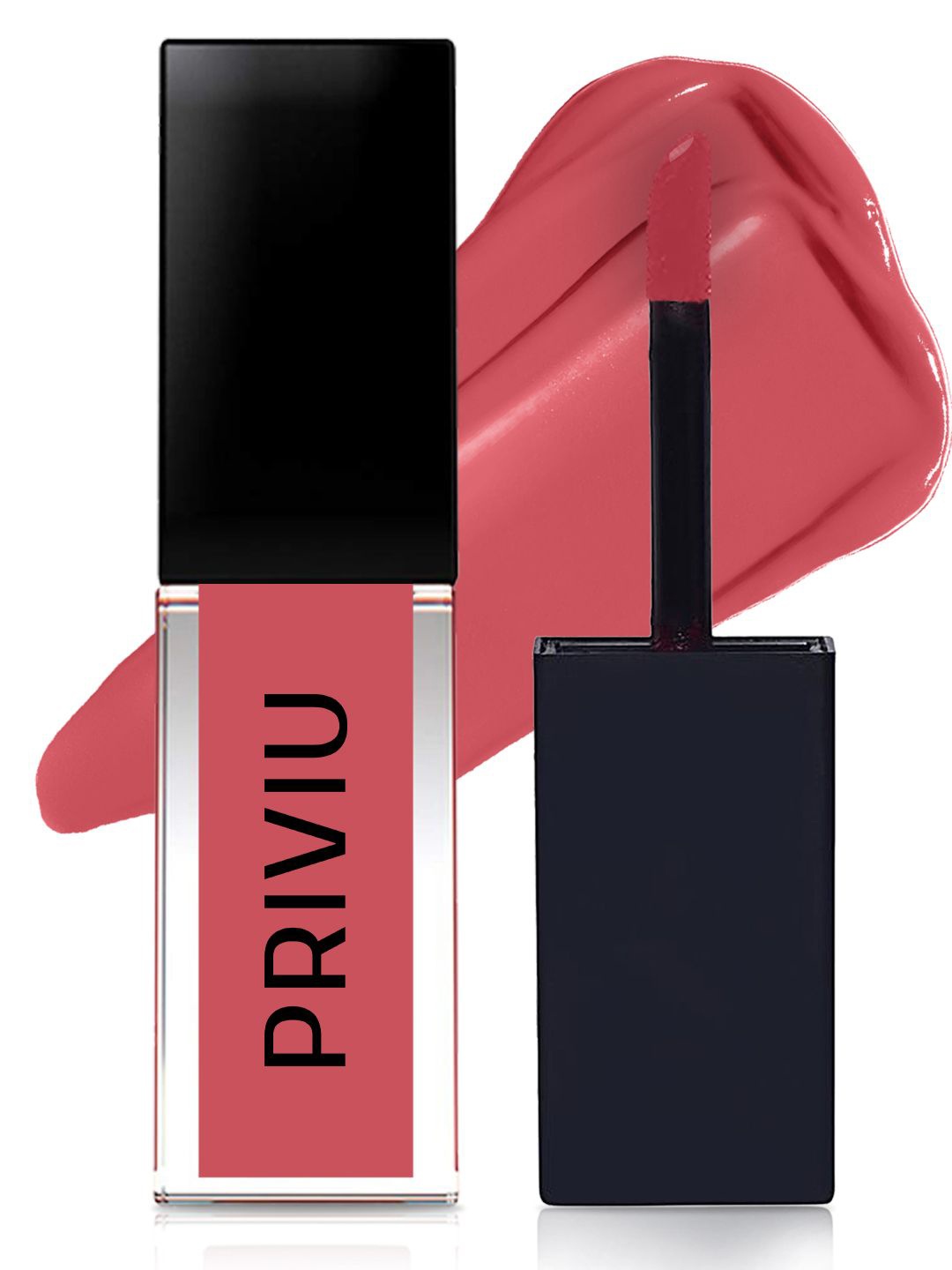 

PRIVIU Soft Touch Matte Liquid Lipstick 4.5ml - Coral Blush 305, Nude