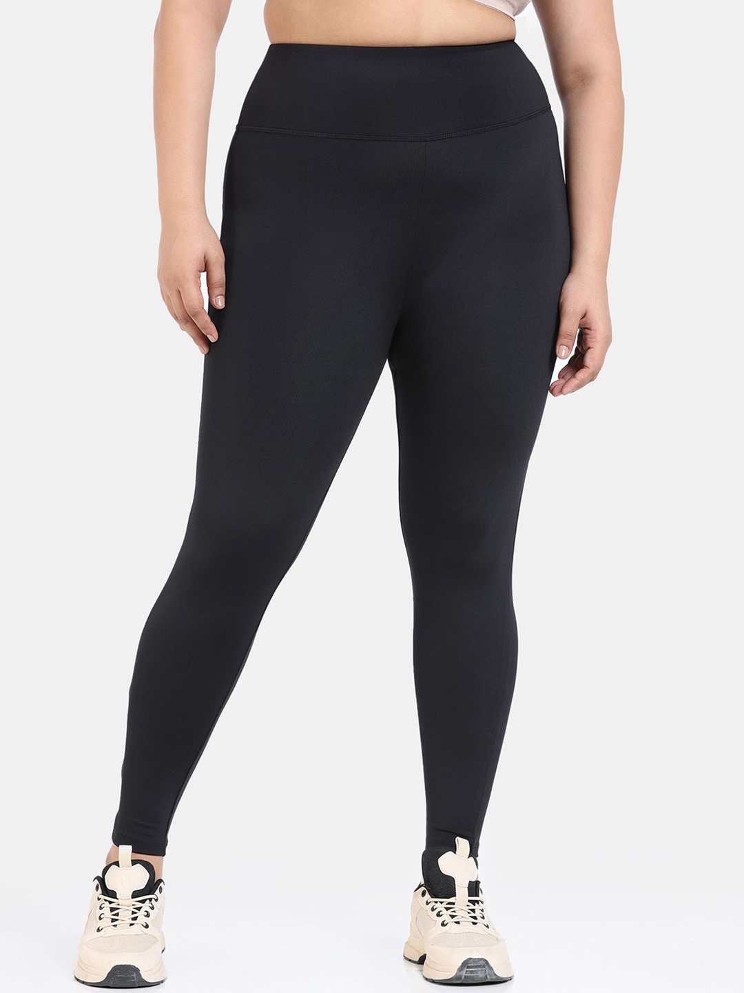 

Zelocity by Zivame Ankle-Length Gym Tights, Black