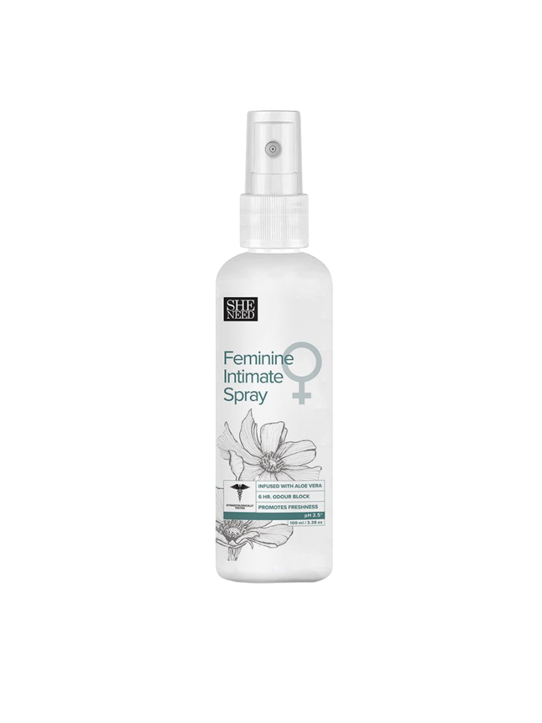 

SHENEED Feminine Intimate Spray-100ml, White