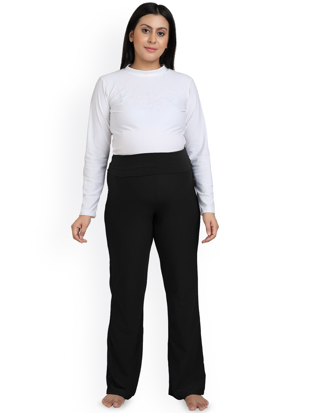 

Uzazi Stretchable Maternity Lounge Pants, Black