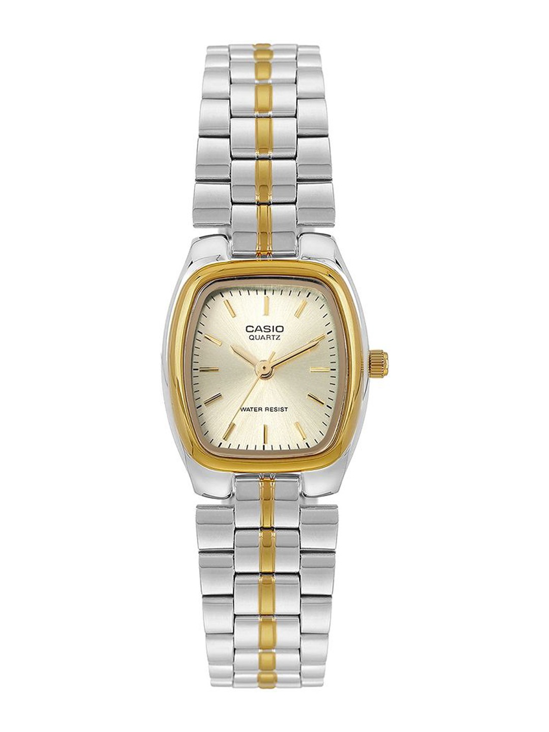 

CASIO Women Dial & Stainless Steel Cuff Straps Analogue Watch A2272, Gold