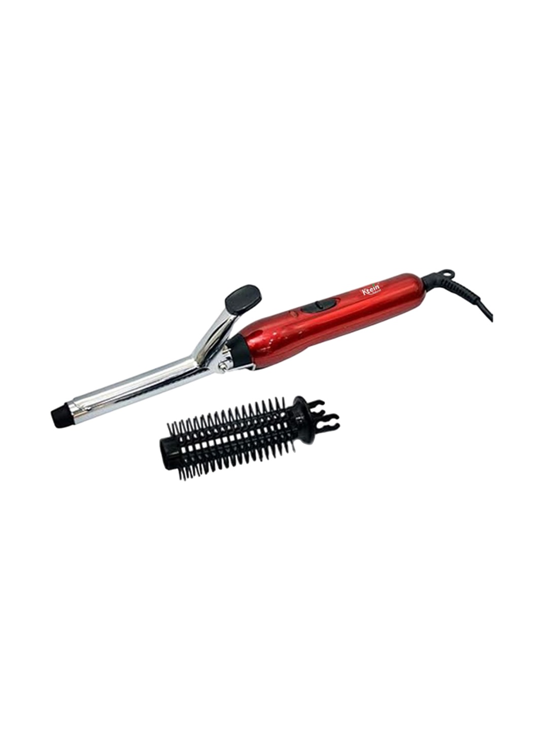 

Ktein Smooth & Healthy Curls Ionic Hair Tong Ceramic Coating Curling Iron, Red