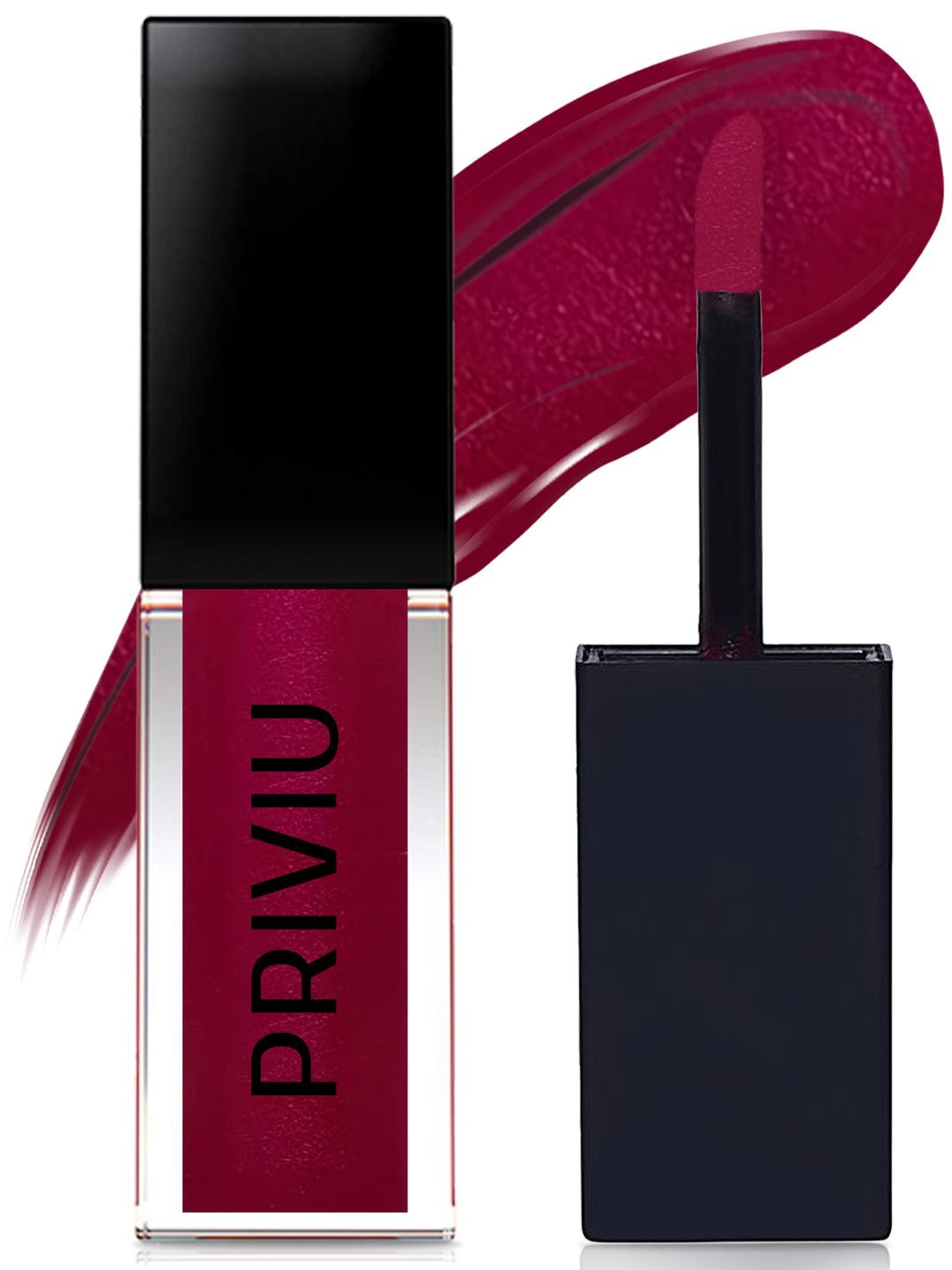 

PRIVIU Soft Touch Matte Liquid Lipstick 4.5ml - Crystal Ruby 162, Magenta