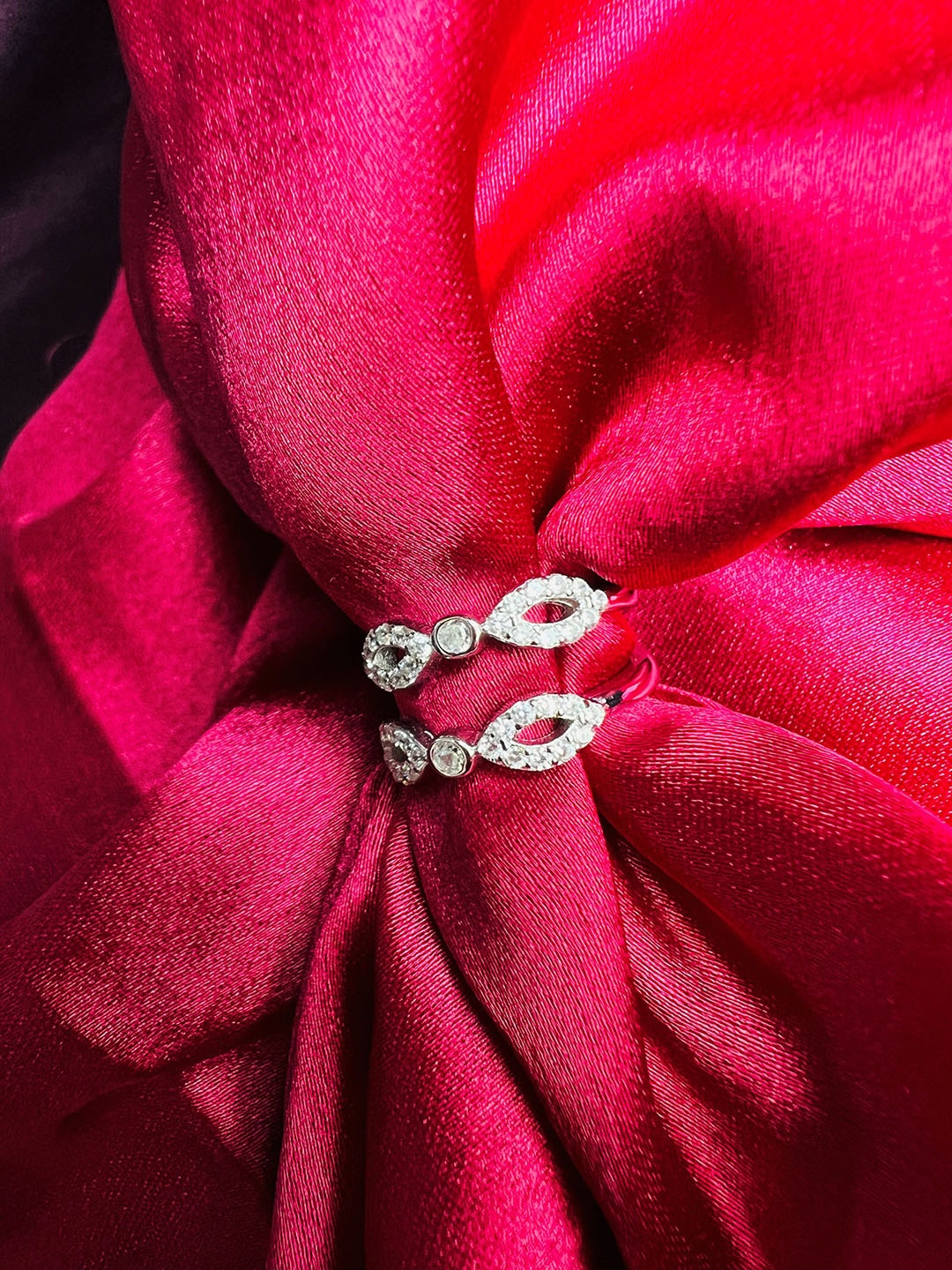 

Arte Jewels Toe Rings, Silver