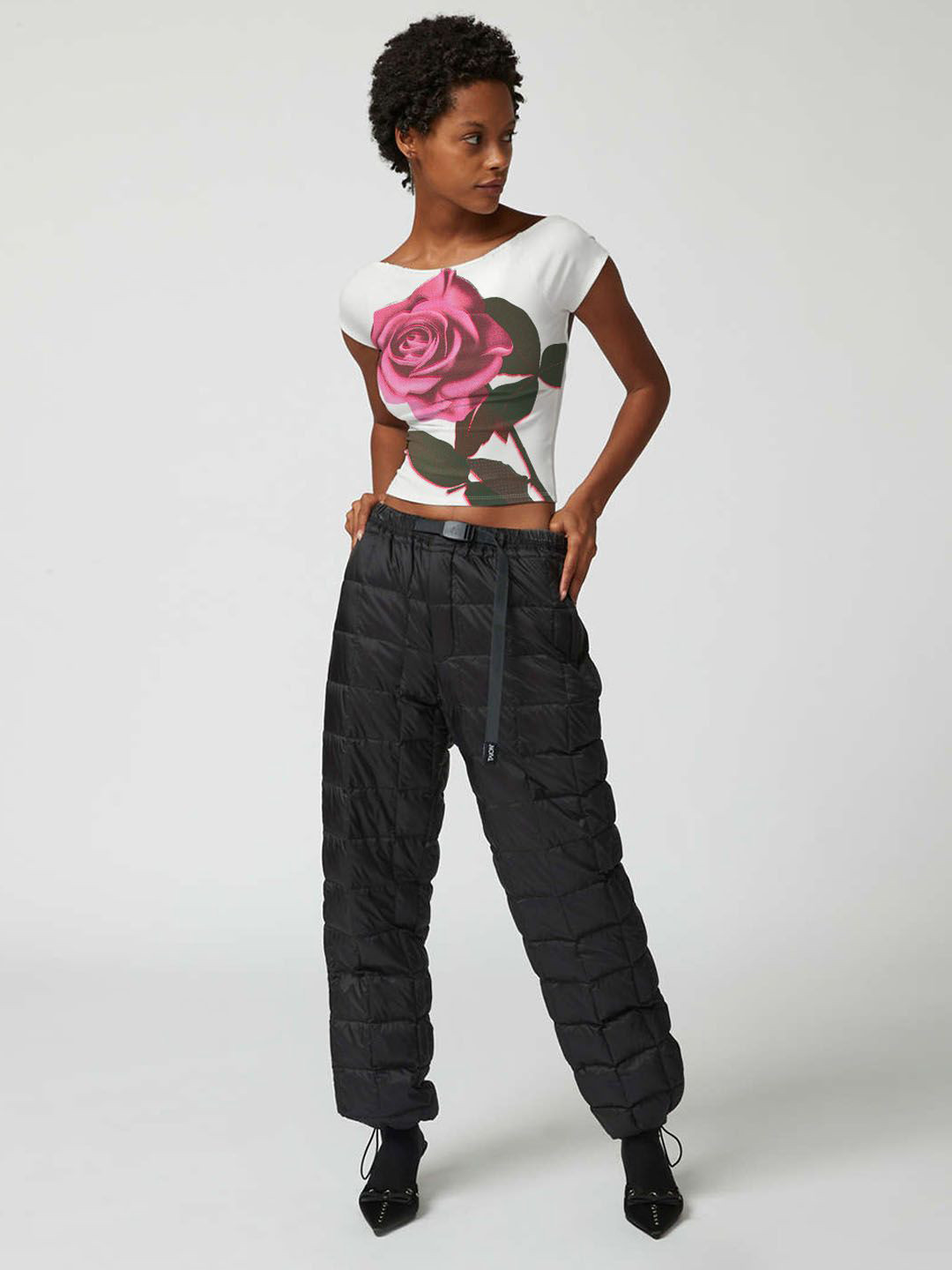 

StyleCast Women Floral Printed Round Neck Top, Pink