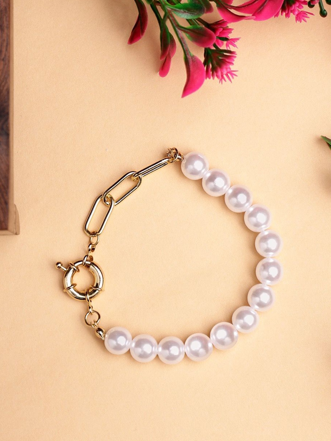

KACY Gold-Plated Link Bracelet