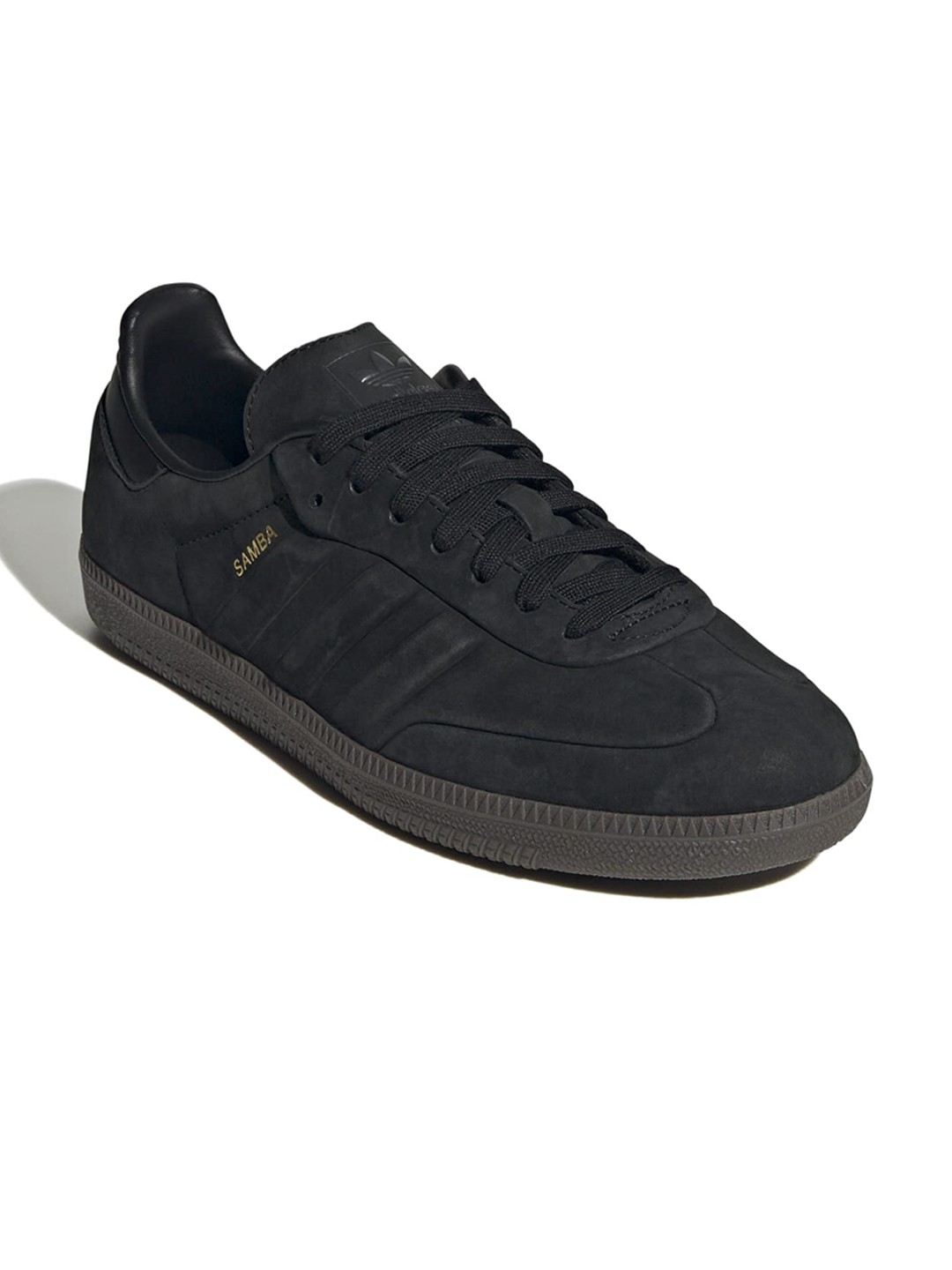 

ADIDAS Originals Men Woven Design Leather Sneakers, Black