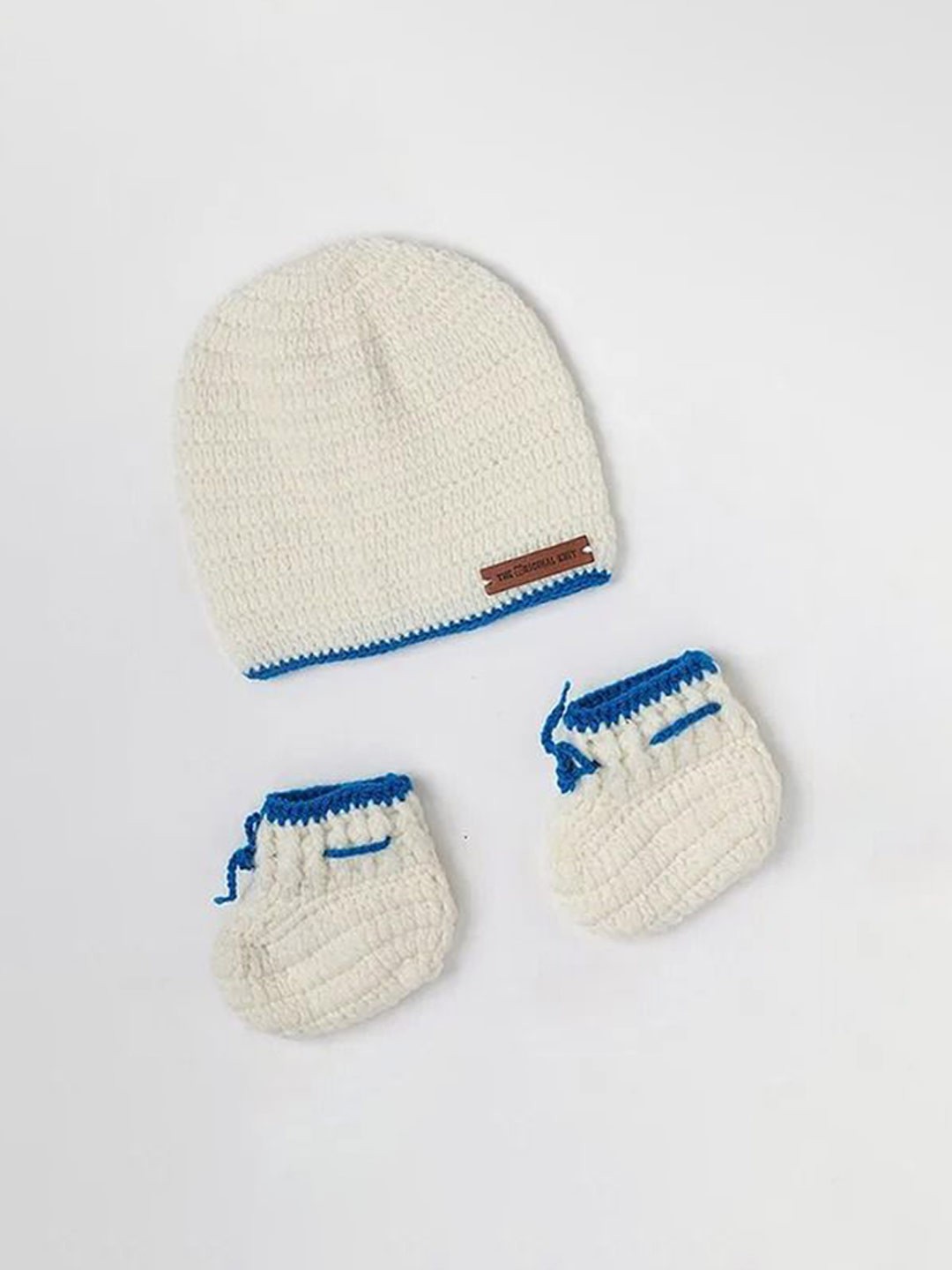 

The Original Knit Knitted Baby Apparel Gift Set, Off white