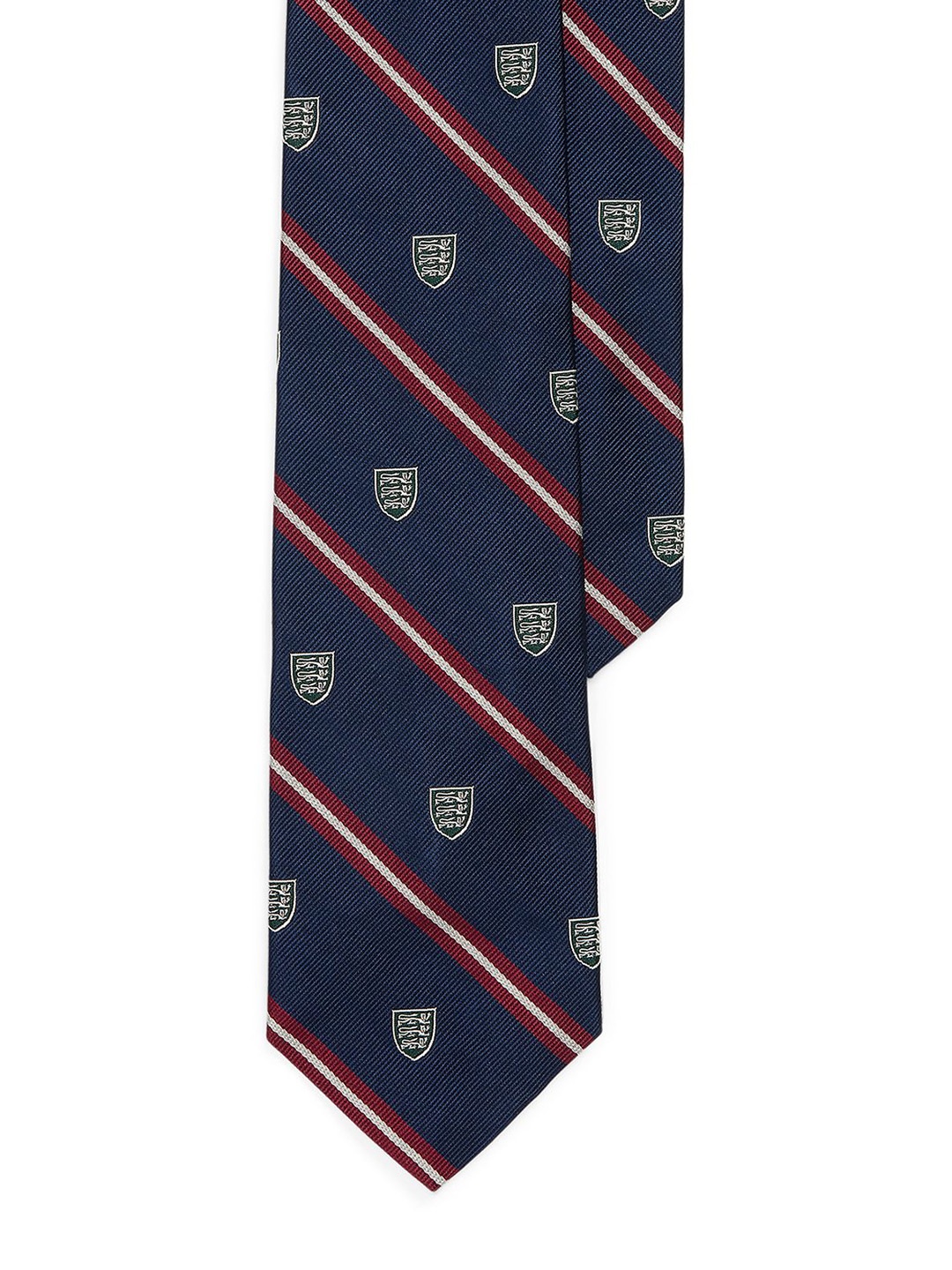 

Polo Ralph Lauren Striped Repp Heraldic-Club Ties, Navy blue