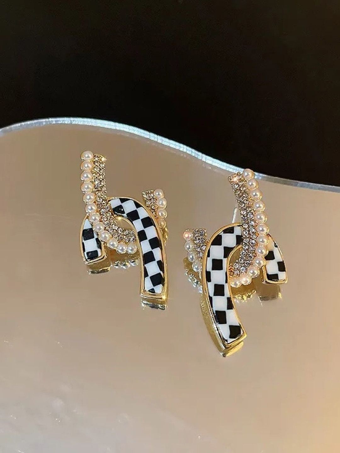 

KRENOZ Classic Drop Earrings, Gold