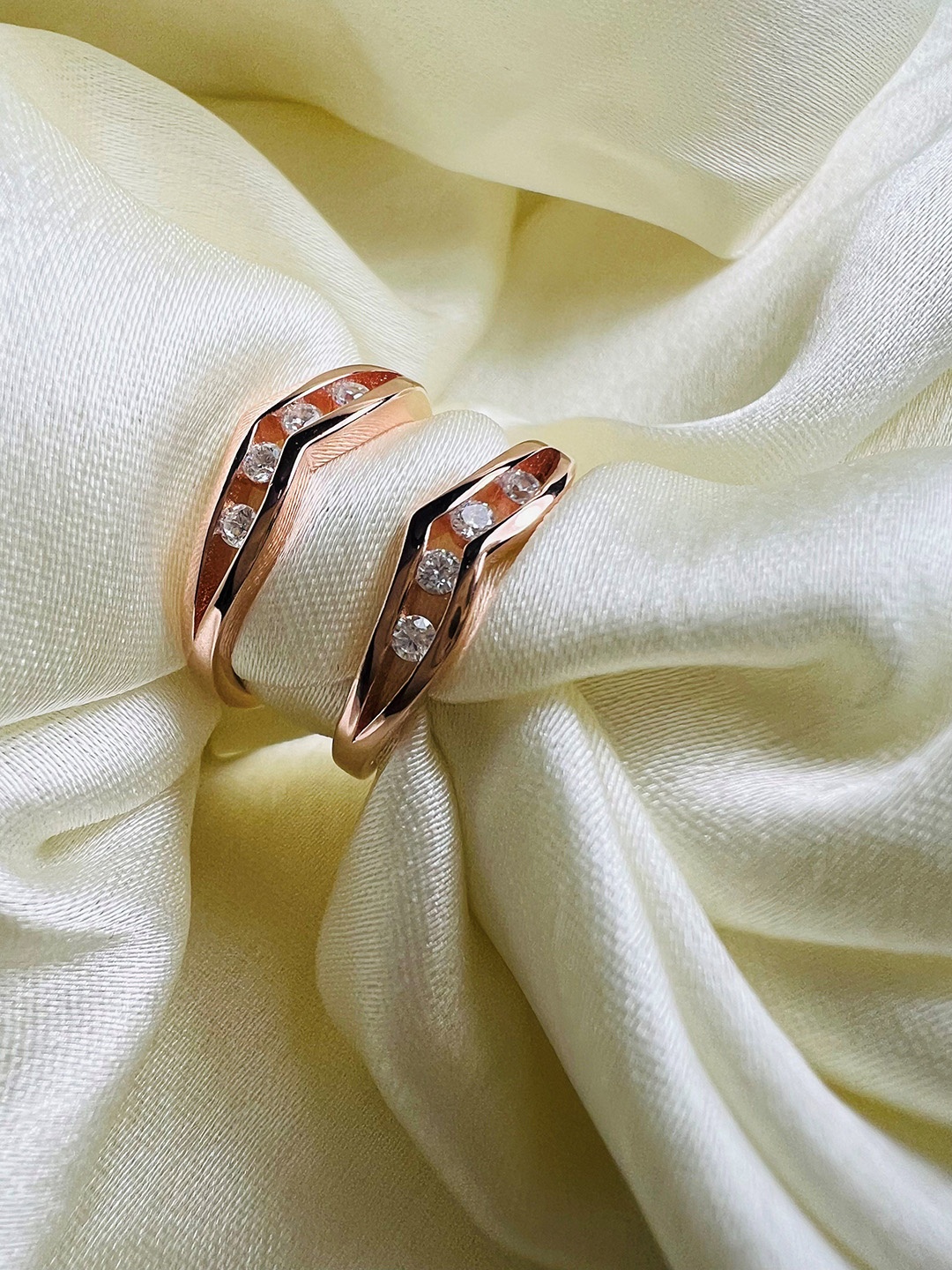 

Arte Jewels Rose Gold-Plated Toe Rings