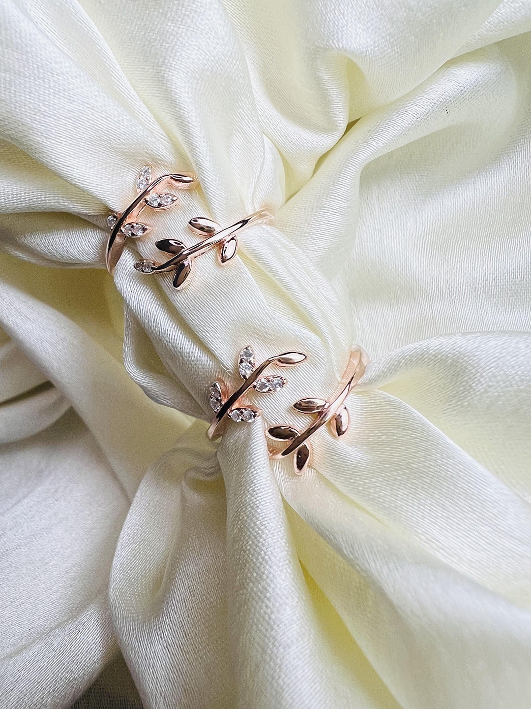 

Arte Jewels Rose Gold-Plated Toe Rings