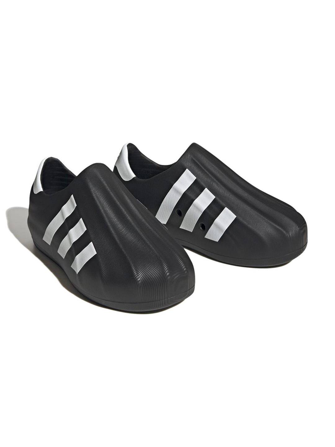 

ADIDAS Originals Men adiFOM SUPERSTAR Striped Slip-On Sneakers, Black