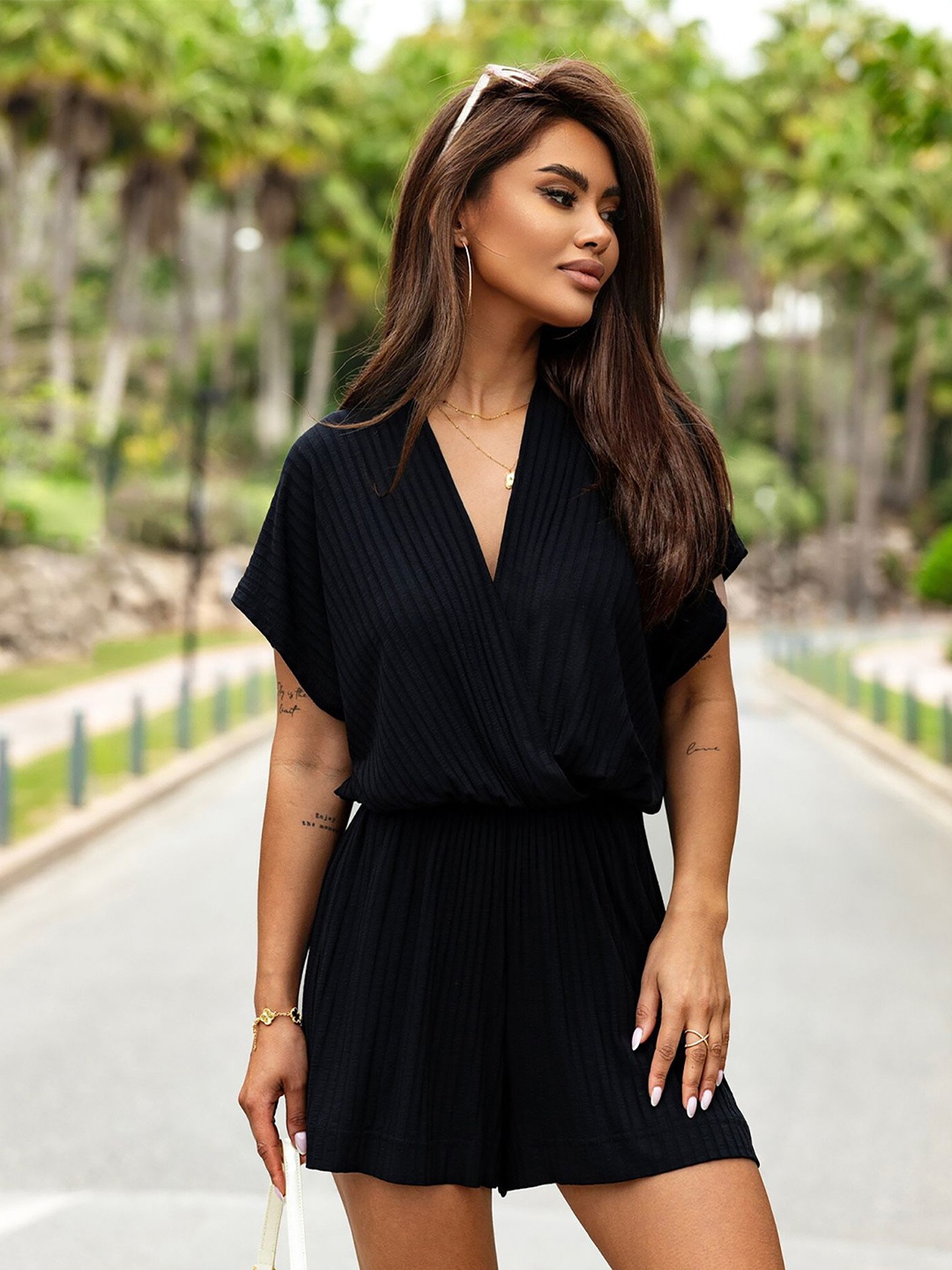 

StyleCast x Revolte Jumpsuit, Black