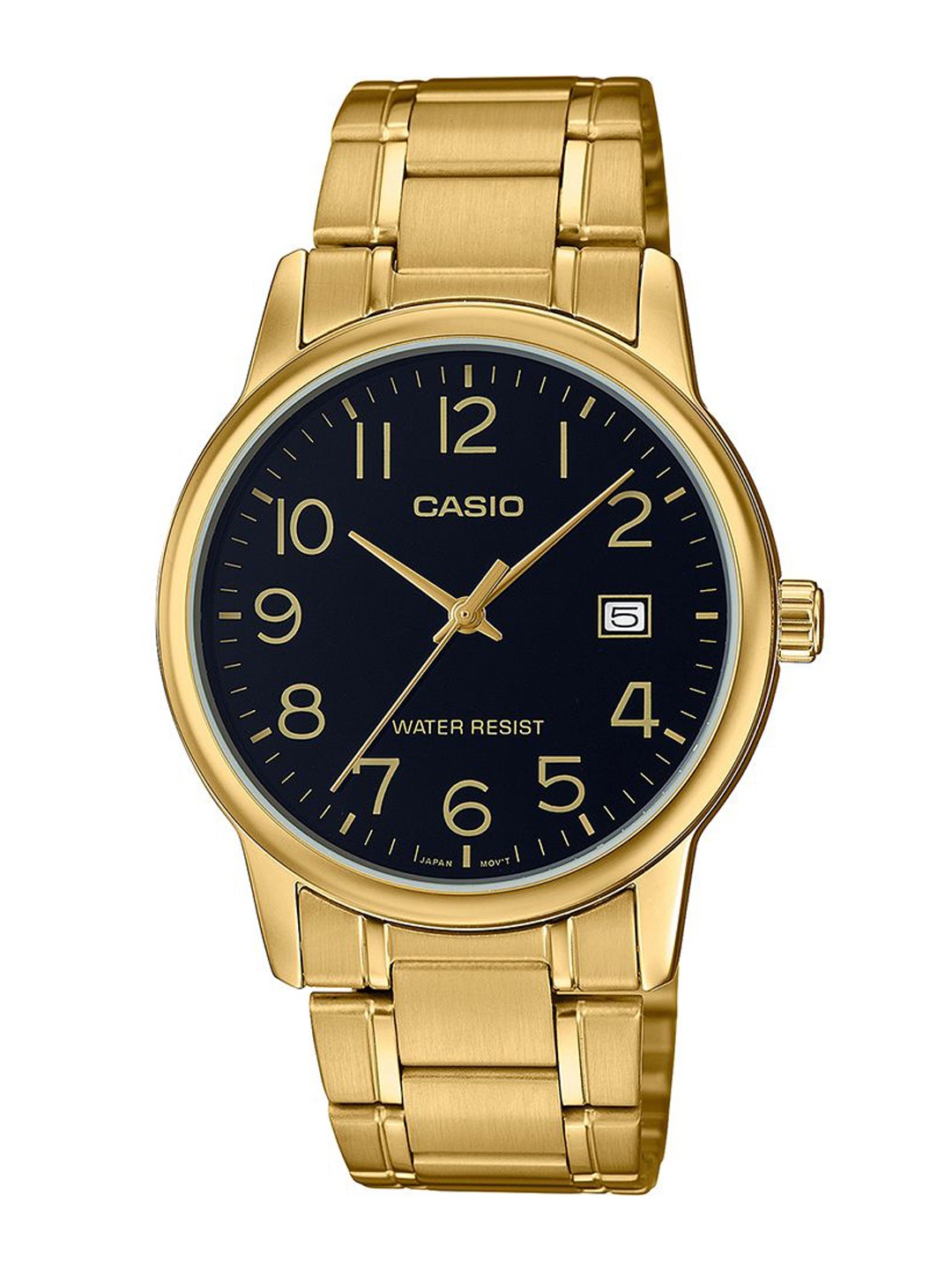 

CASIO Men Dial & Stainless Steel Cuff Straps Analogue Watch A2311, Black
