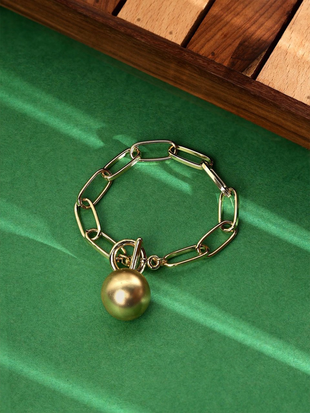 

KACY Gold-Plated Link Bracelet