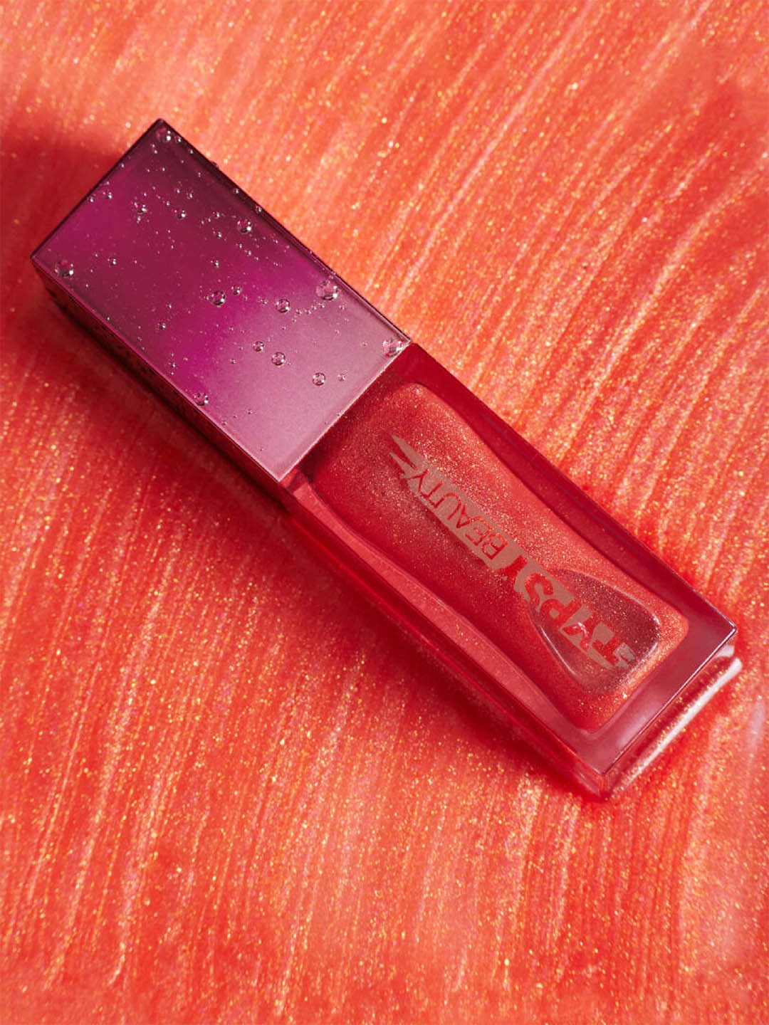 

Typsy Beauty High Glossy Lip Gloss- 7ml-Sunset Glow 02, Orange