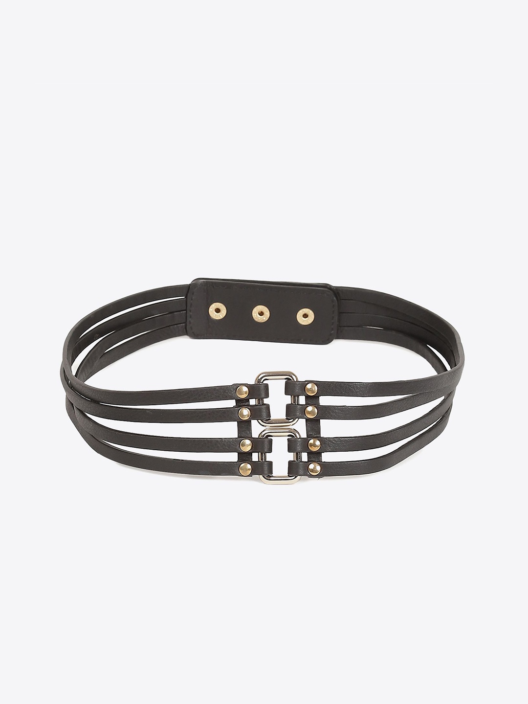 

Label Ritu Kumar Women Leather Belt, Black