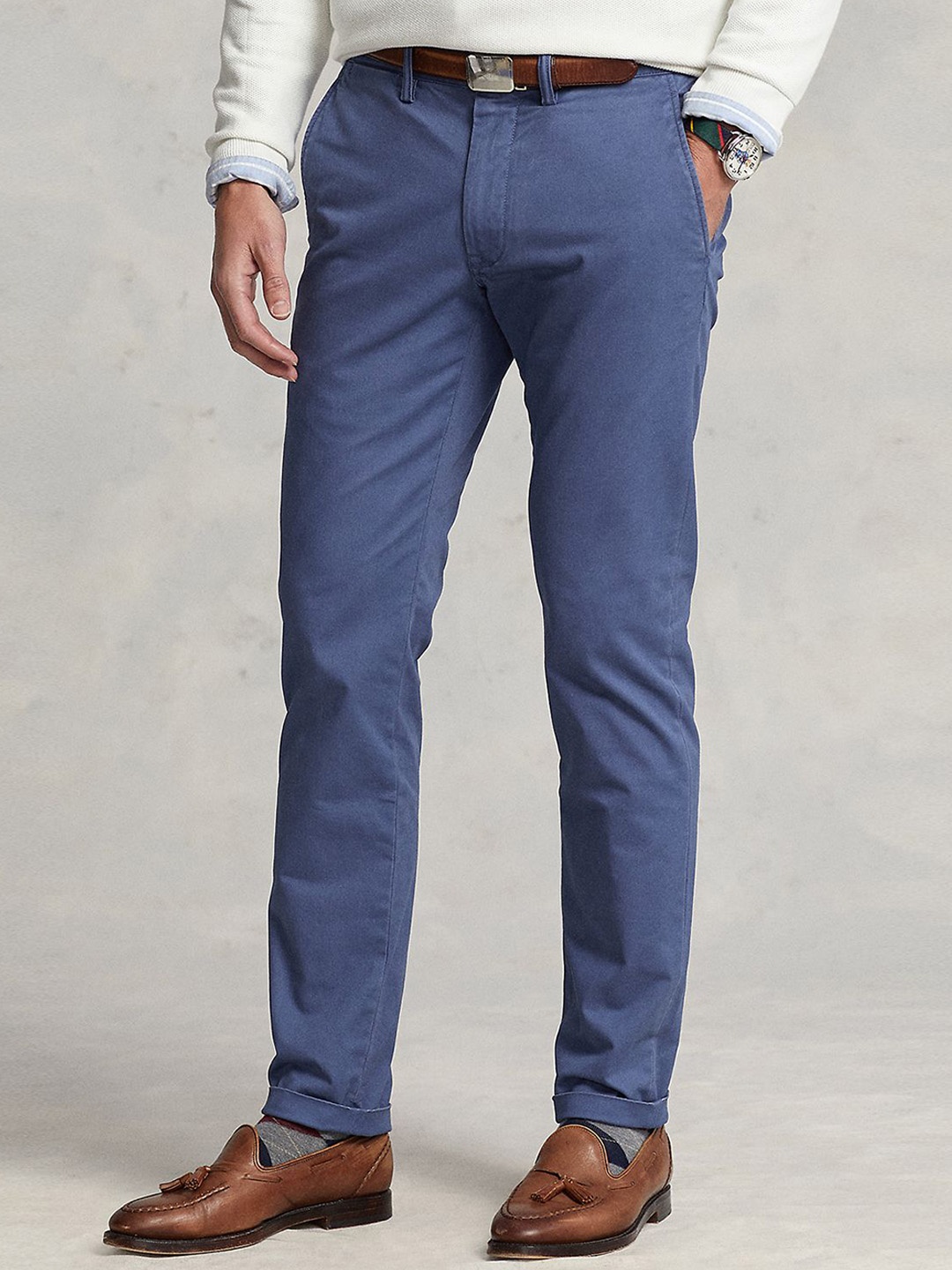 

Polo Ralph Lauren Men Slim Fit Chino Pant, Navy blue