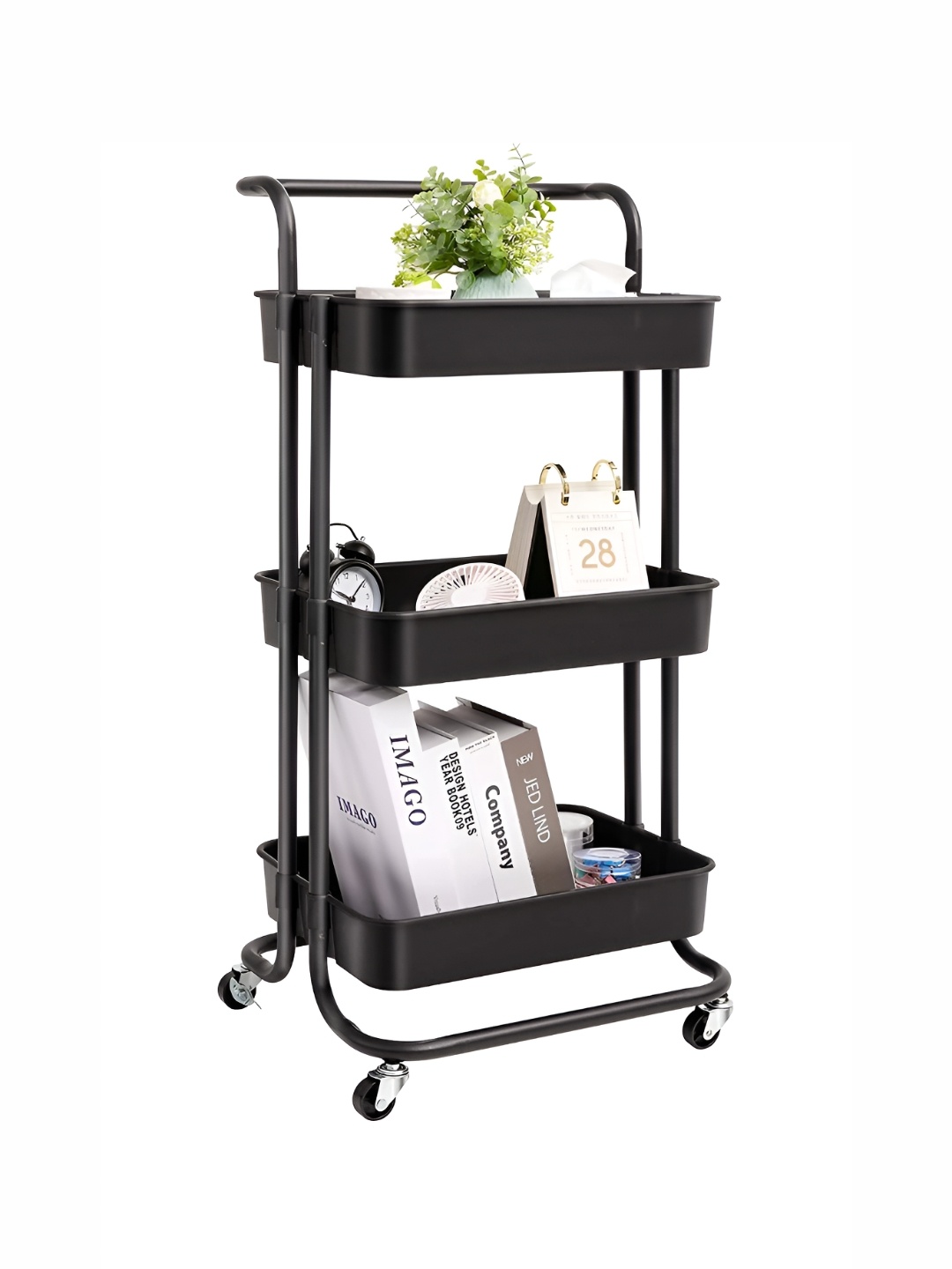 

HOUSE OF QUIRK Black Set of 1 Regular Multi-Utility Organisers