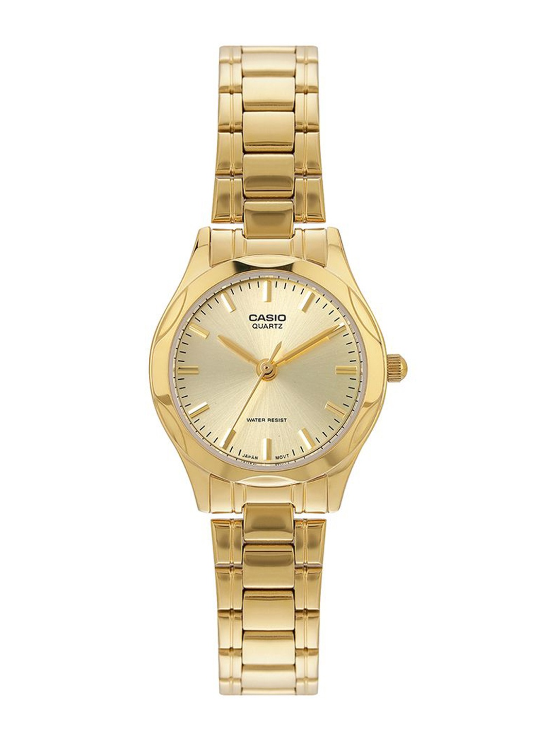

CASIO Women Dial & Stainless Steel Cuff Straps Analogue Watch A2276, Gold