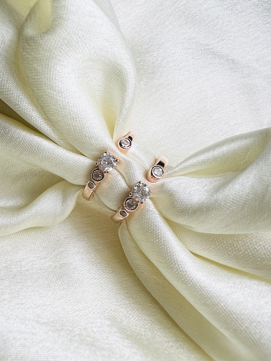 

Arte Jewels Rose Gold-Plated Toe Rings